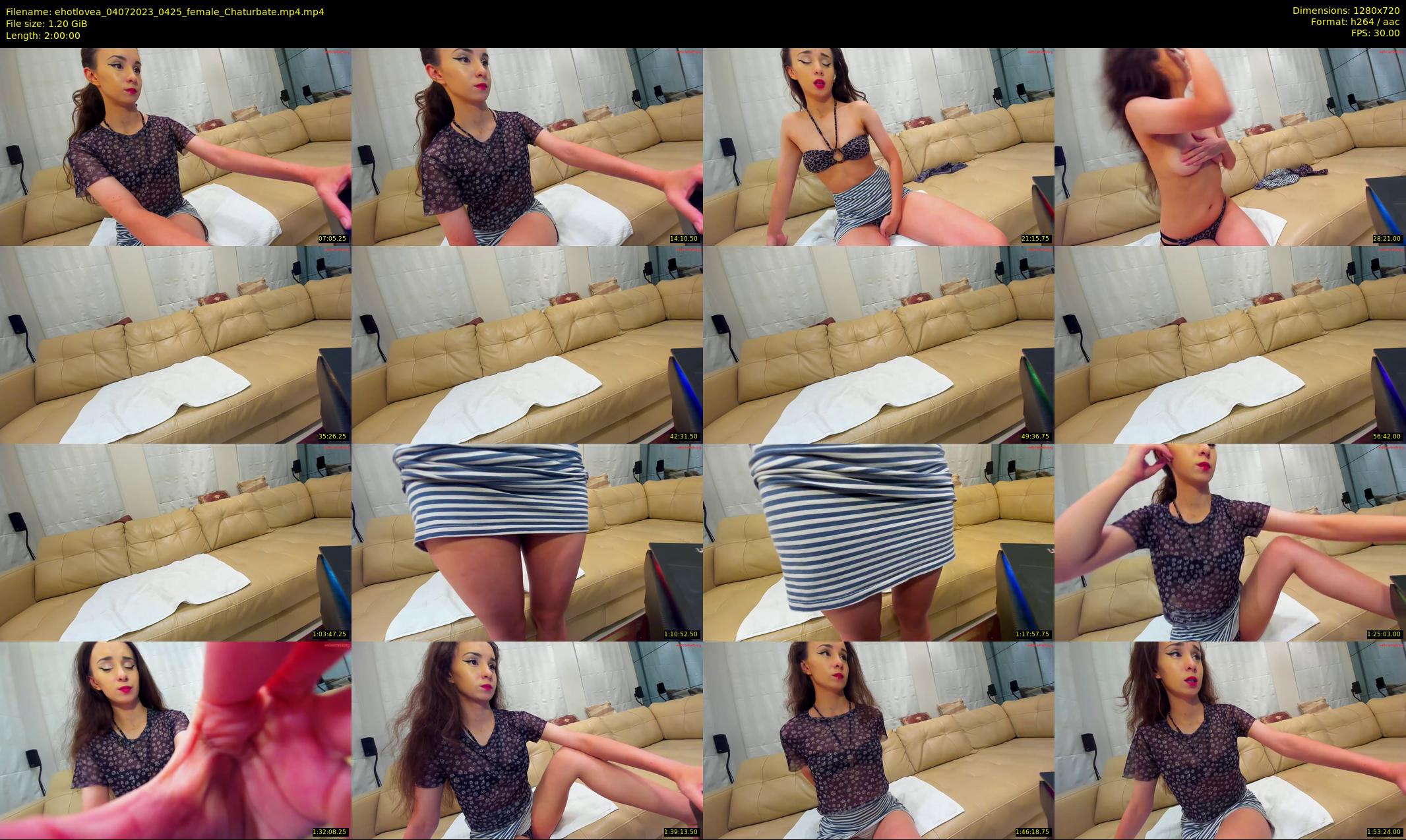 ehotlovea — 120 minute Chaturbate female cam show recording, 720p, Jul 4, 2023