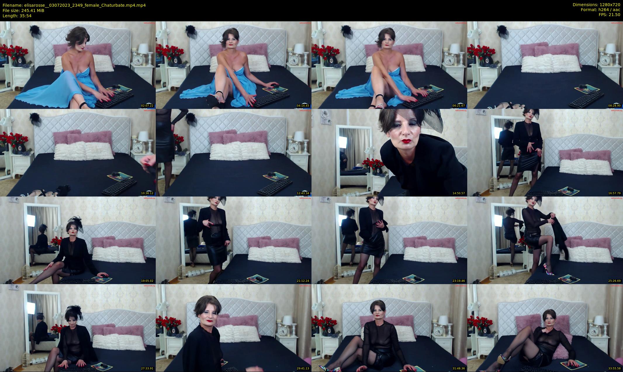 elisarosse_ — 36 minute Chaturbate female cam show recording, 720p, Jul 3, 2023
