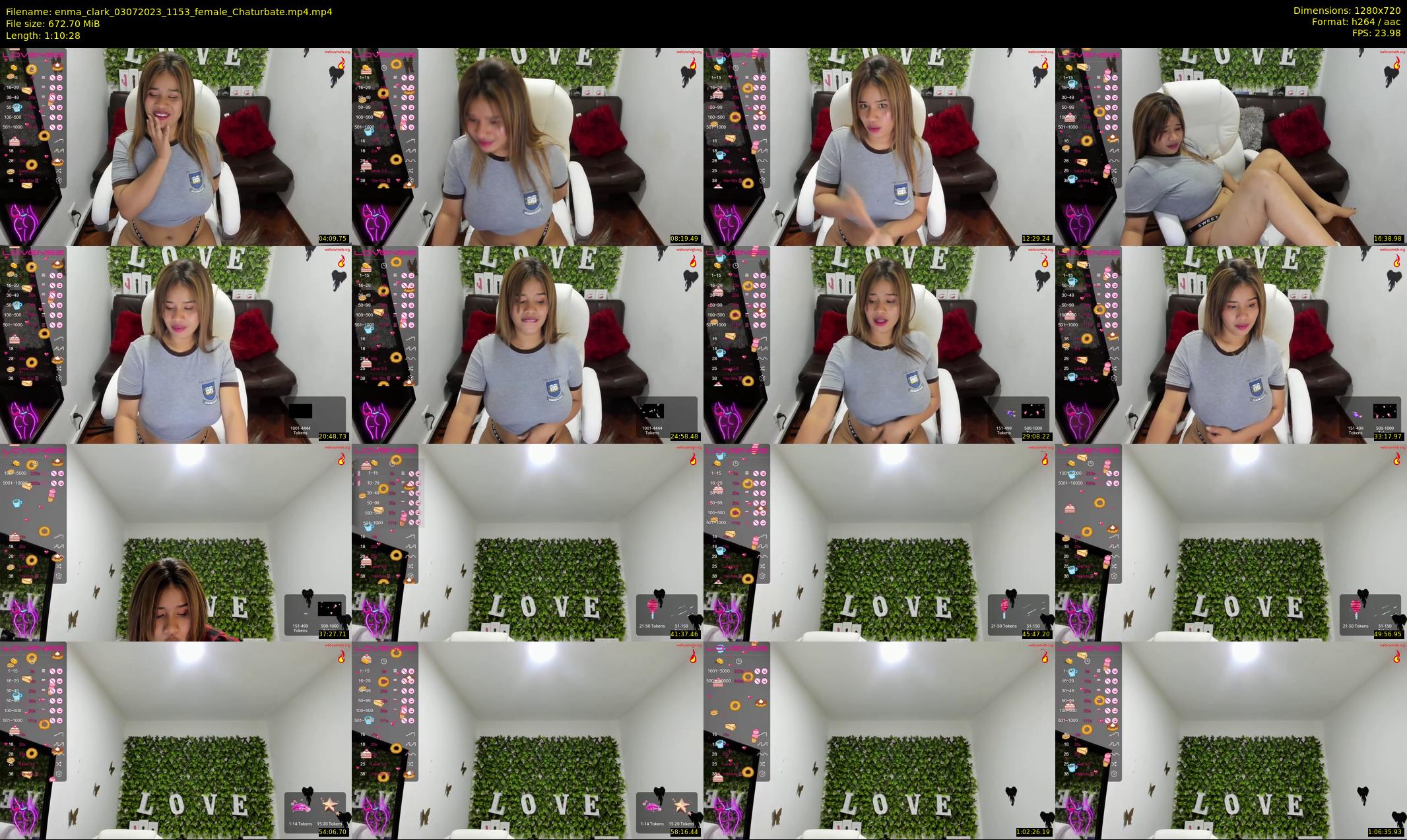 enma_clark — 71 minute Chaturbate female cam show recording, 720p, Jul 3, 2023