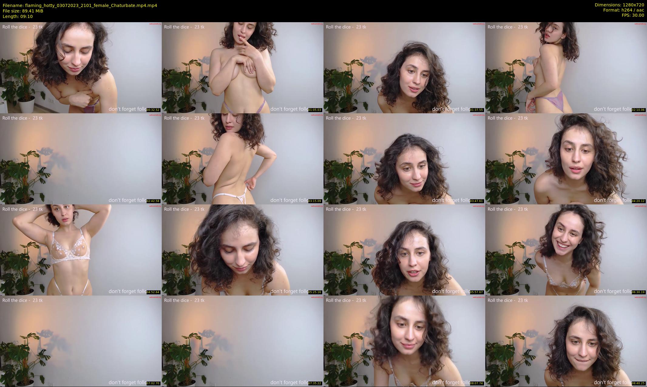flaming_hotty — 10 minute Chaturbate female cam show recording, 720p, Jul 3, 2023