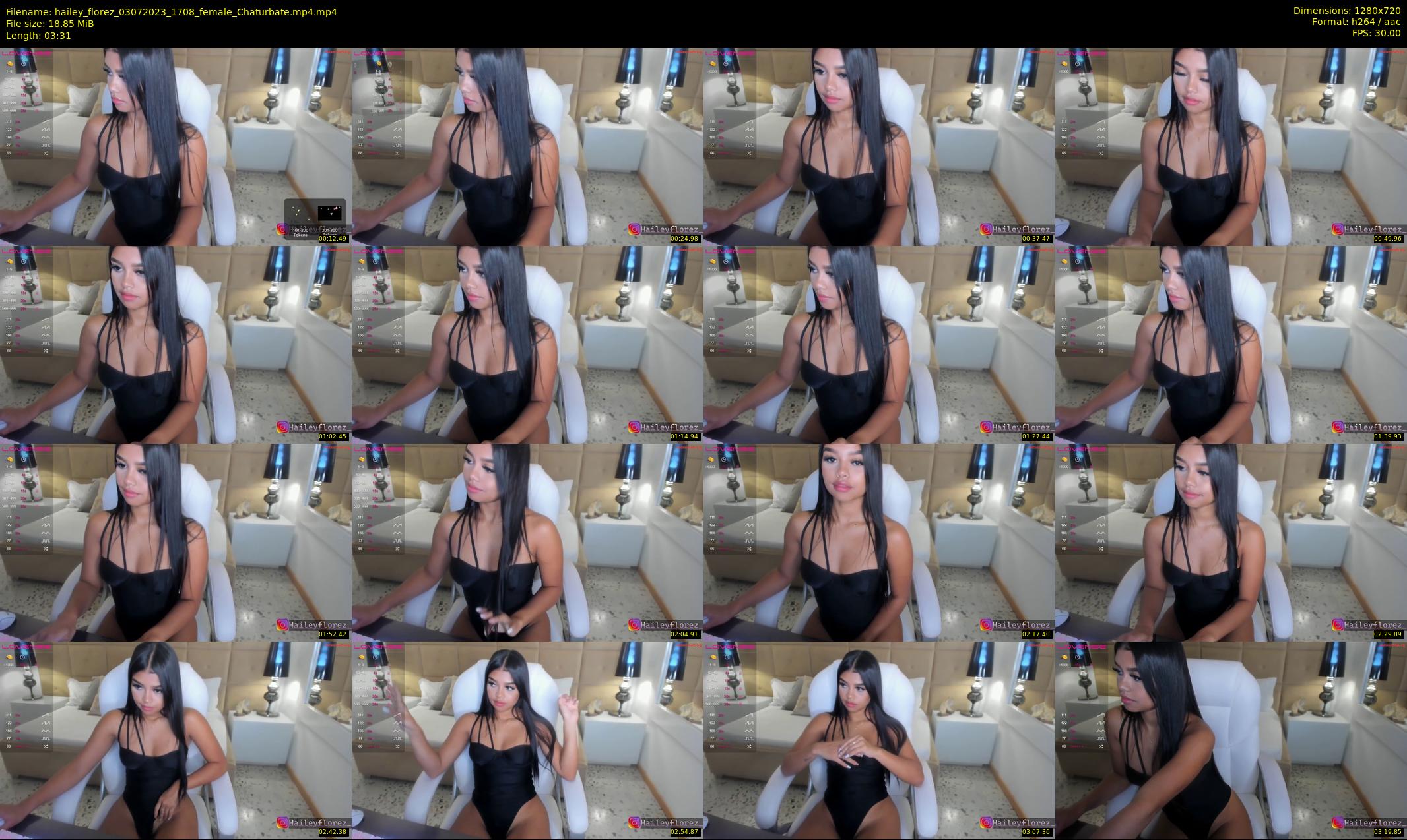hailey_florez — 4 minute Chaturbate female cam show recording, 720p, Jul 3, 2023