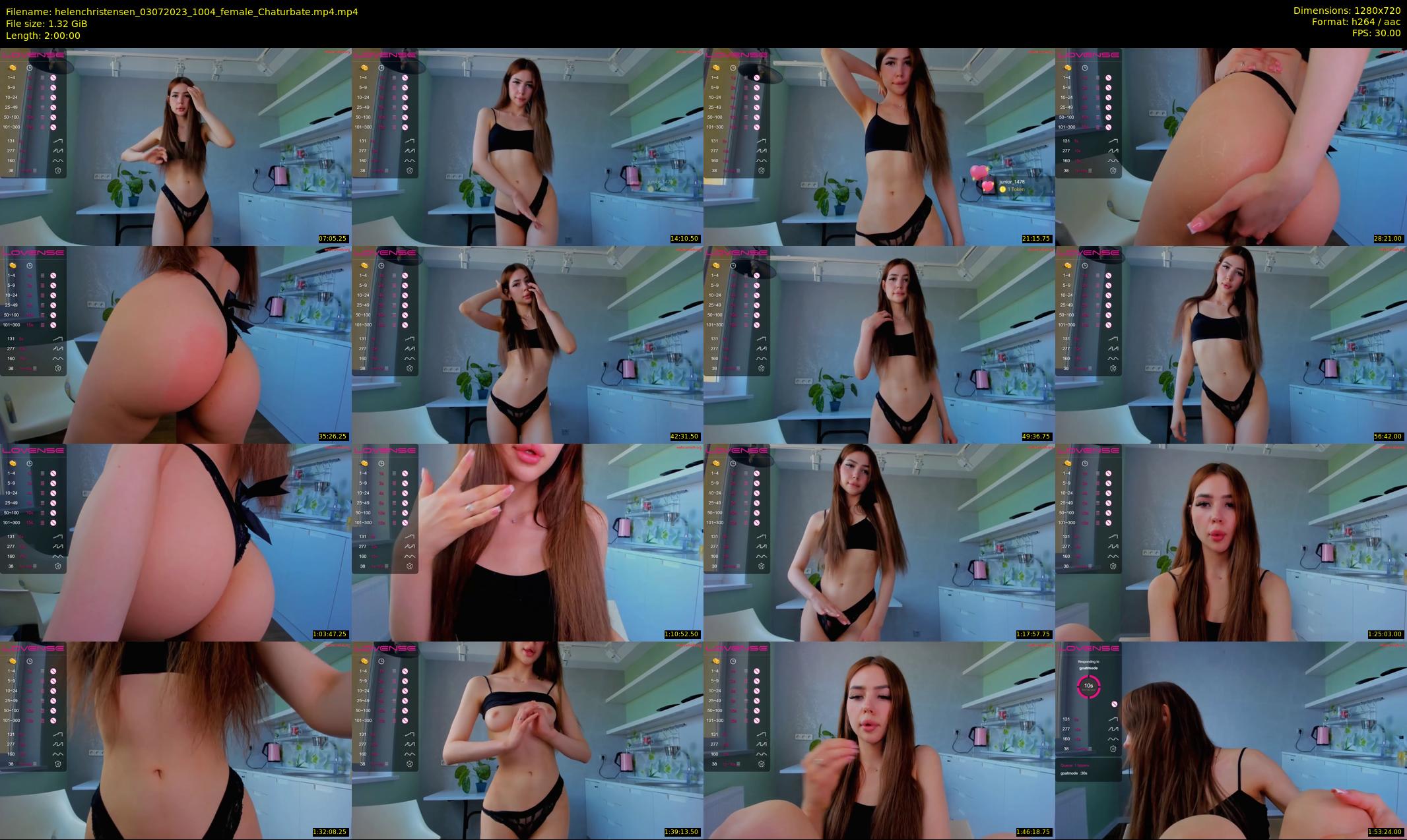 helenchristensen — 120 minute Chaturbate female cam show recording, 720p, Jul 3, 2023