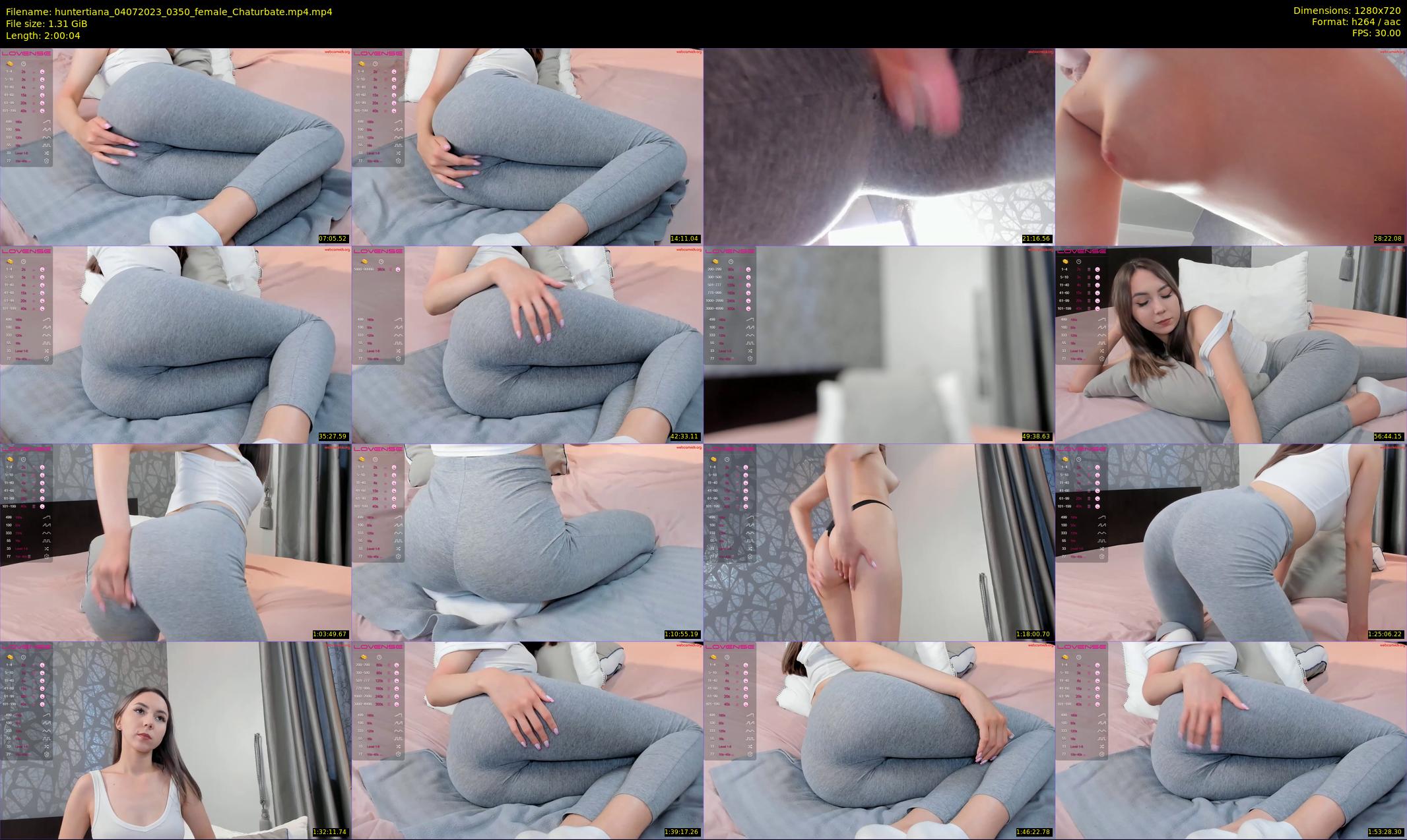 huntertiana — 121 minute Chaturbate female cam show recording, 720p, Jul 4, 2023