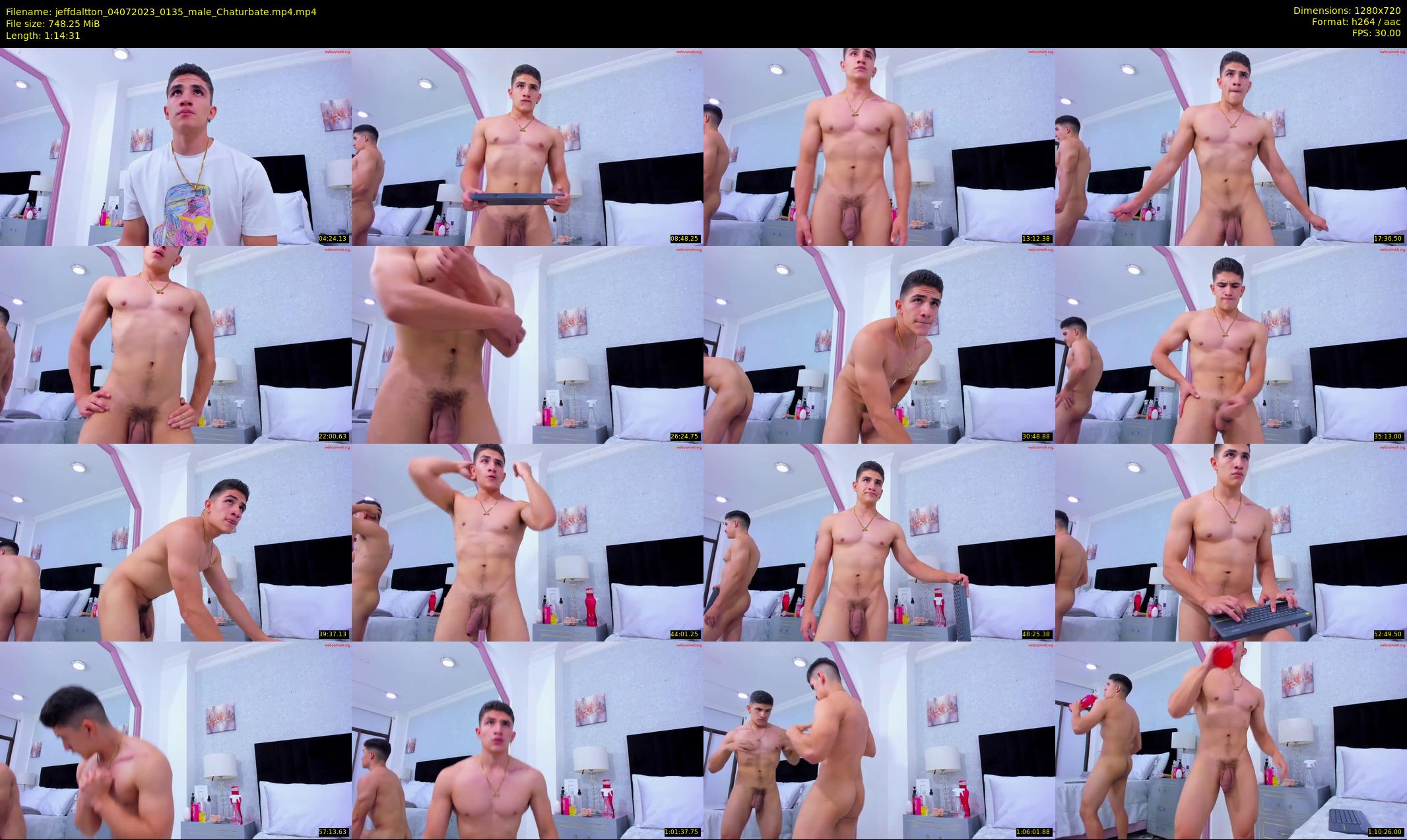 jeffdaltton — 75 minute Chaturbate male cam show recording, 720p, Jul 4, 2023