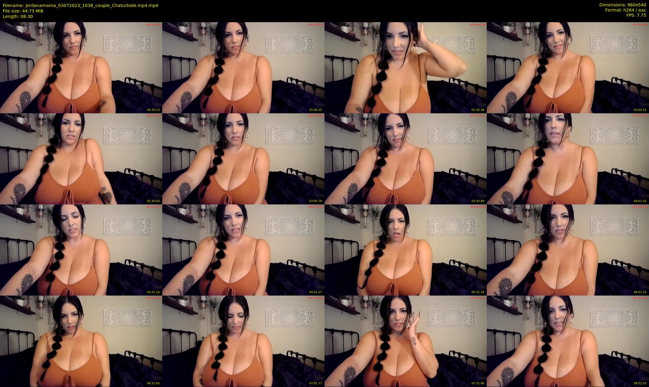 jordanamama — 9 minute Chaturbate couple cam show recording, 480p, Jul 3, 2023
