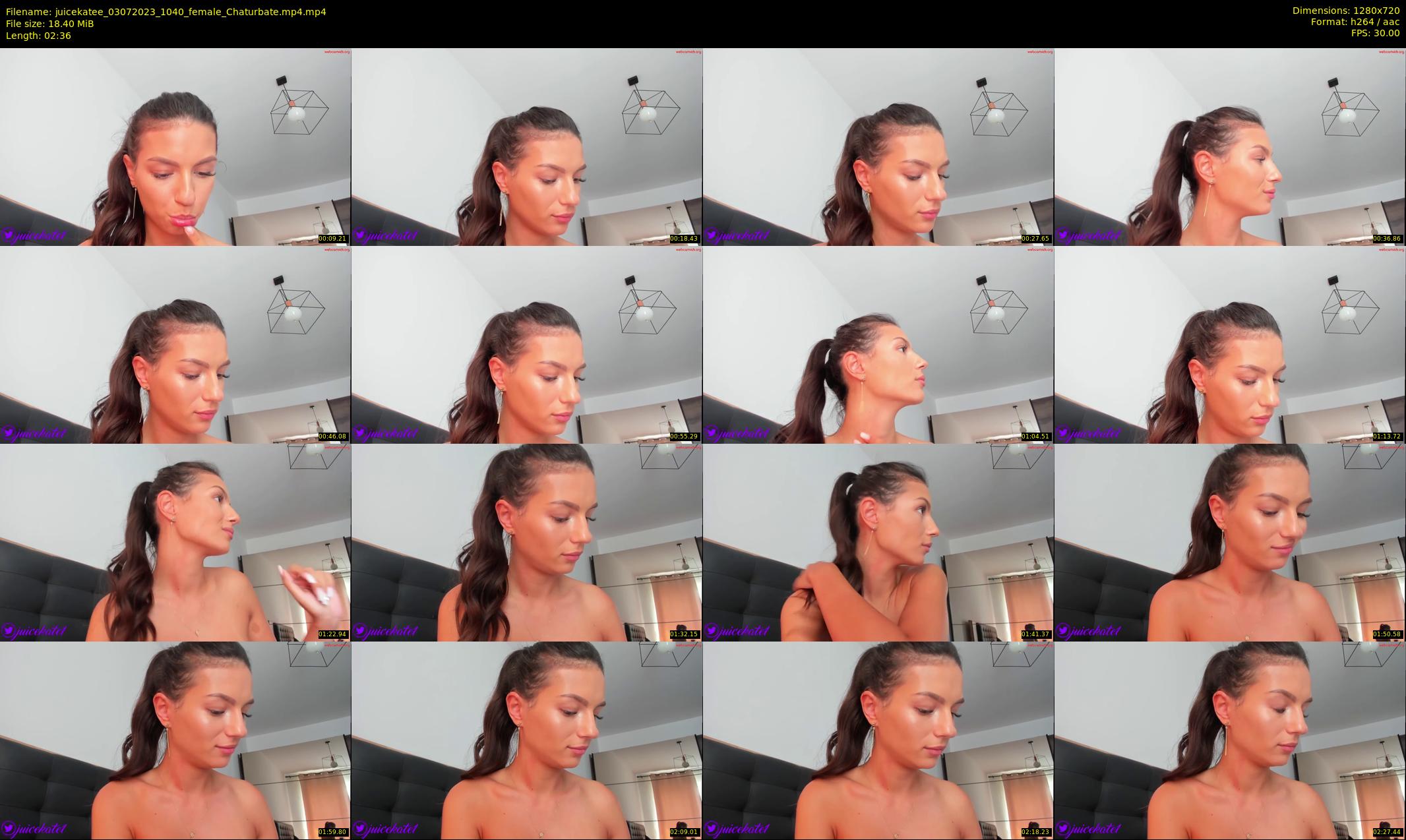 juicekatee — 3 minute Chaturbate female cam show recording, 720p, Jul 3, 2023