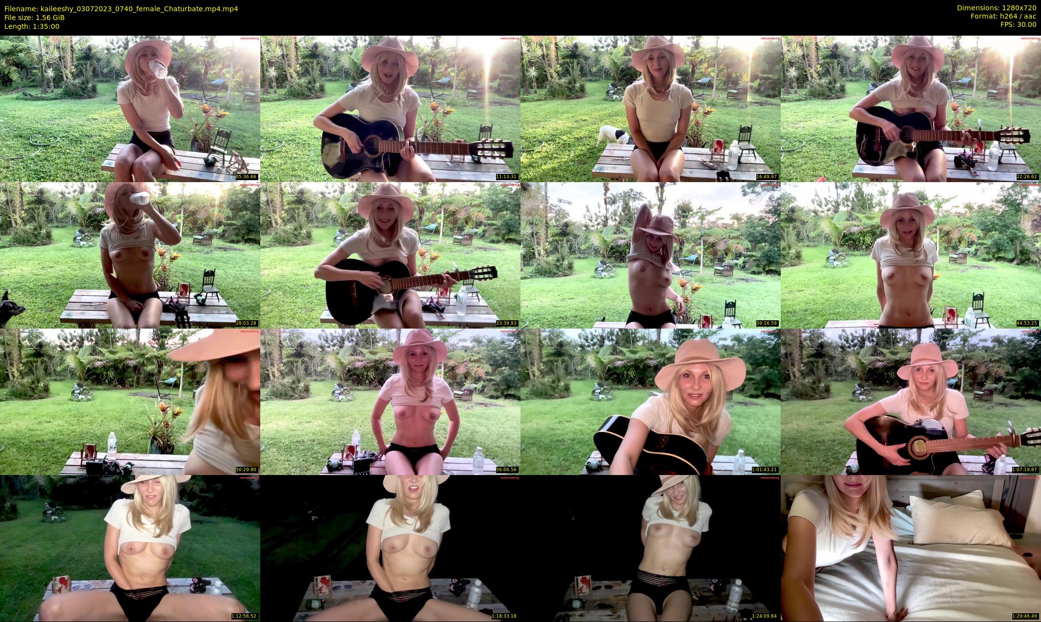 kaileeshy — 95 minute Chaturbate female cam show recording, 720p, Jul 3, 2023