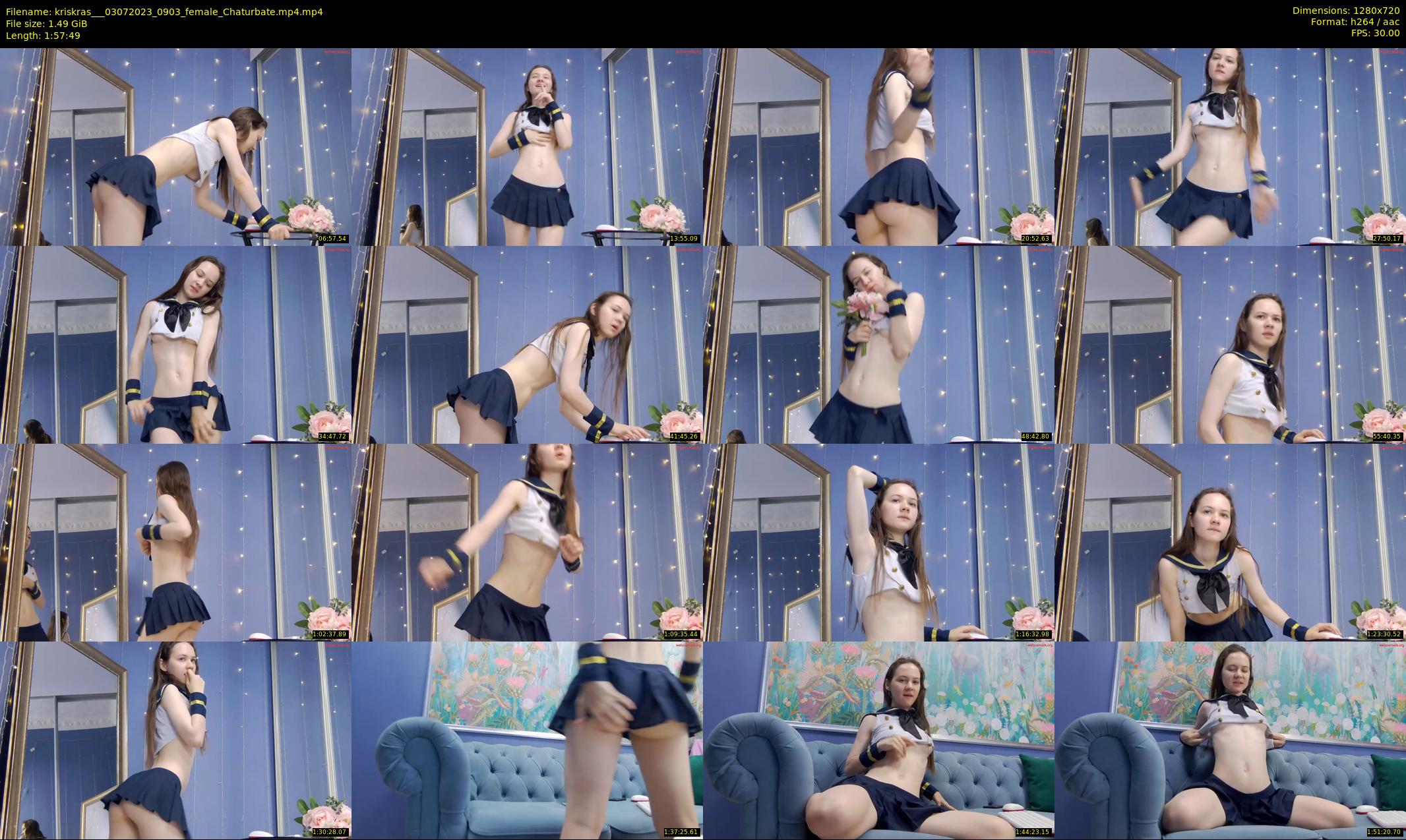 kriskras__ — 118 minute Chaturbate female cam show recording, 720p, Jul 3, 2023