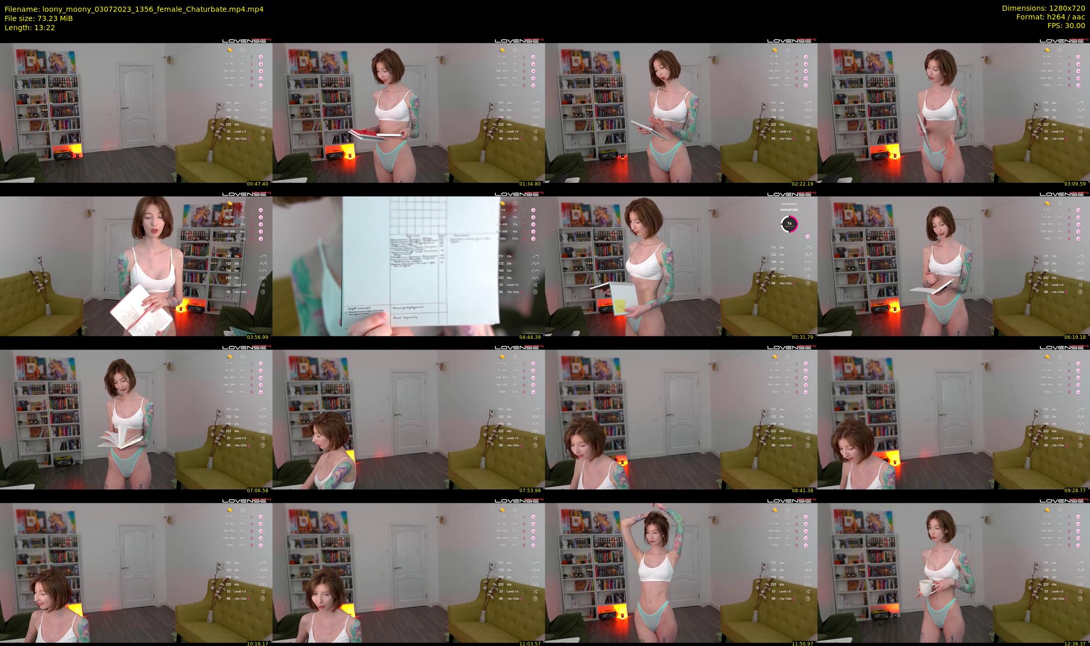 loony_moony — 14 minute Chaturbate couple cam show recording, 720p, Jul 3, 2023