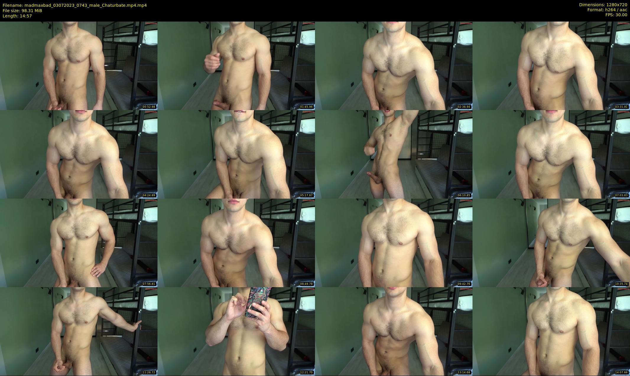 madmaxbad — 15 minute Chaturbate male cam show recording, 720p, Jul 3, 2023