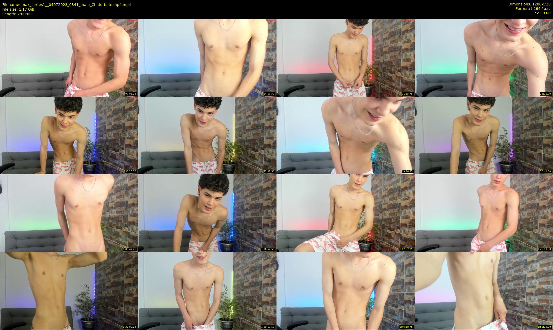 max_cortes1_ — 120 minute Chaturbate male cam show recording, 720p, Jul 4, 2023