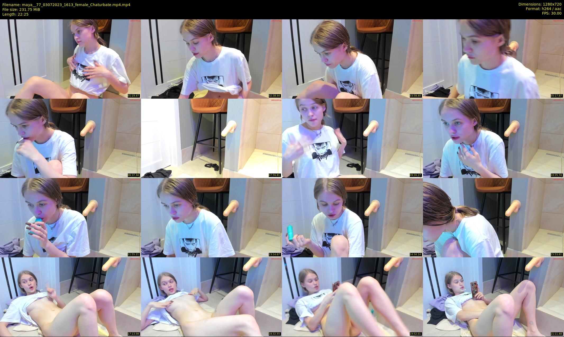 maya__77 — 23 minute Chaturbate female cam show recording, 720p, Jul 3, 2023