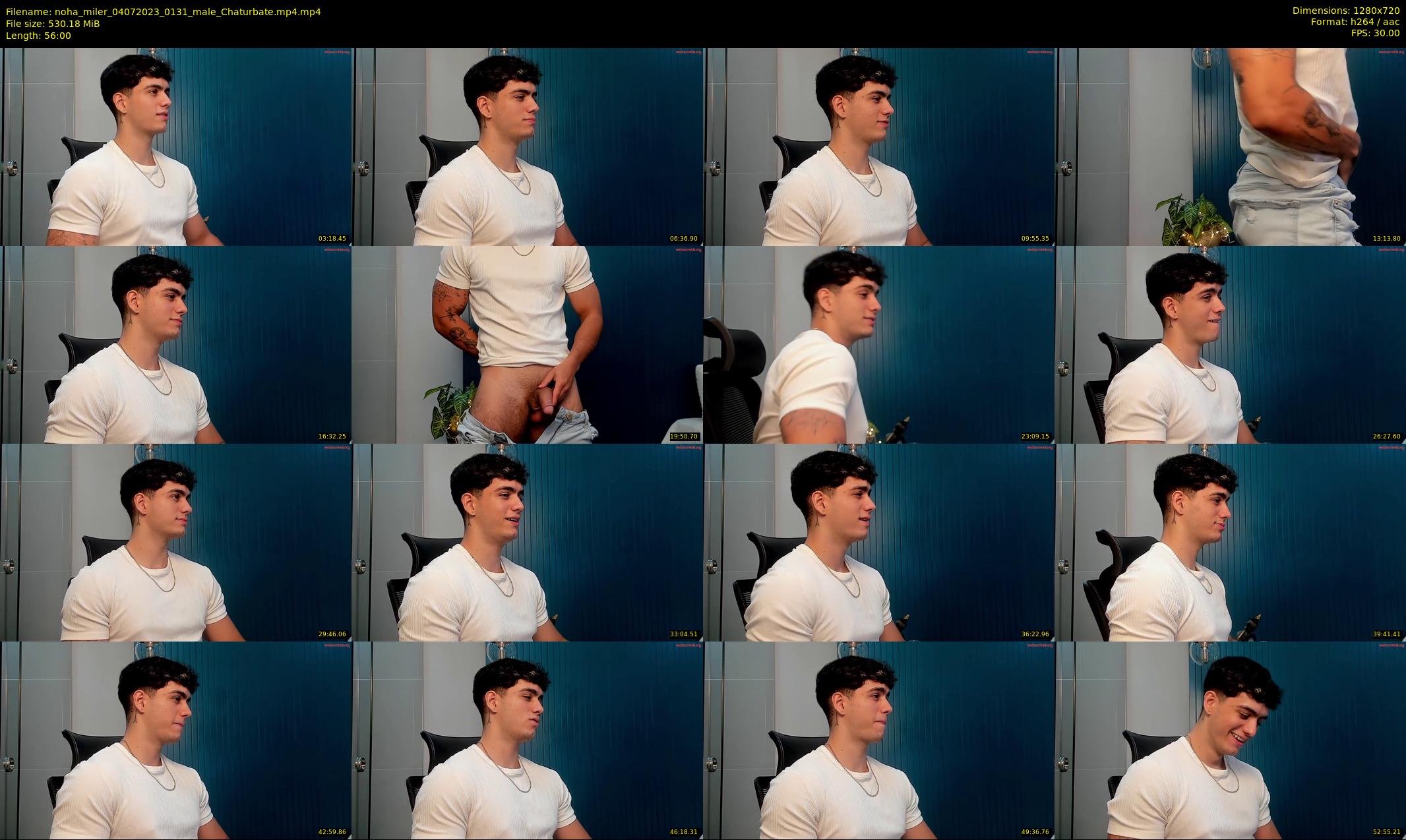 noha_miler — 56 minute Chaturbate male cam show recording, 720p, Jul 4, 2023