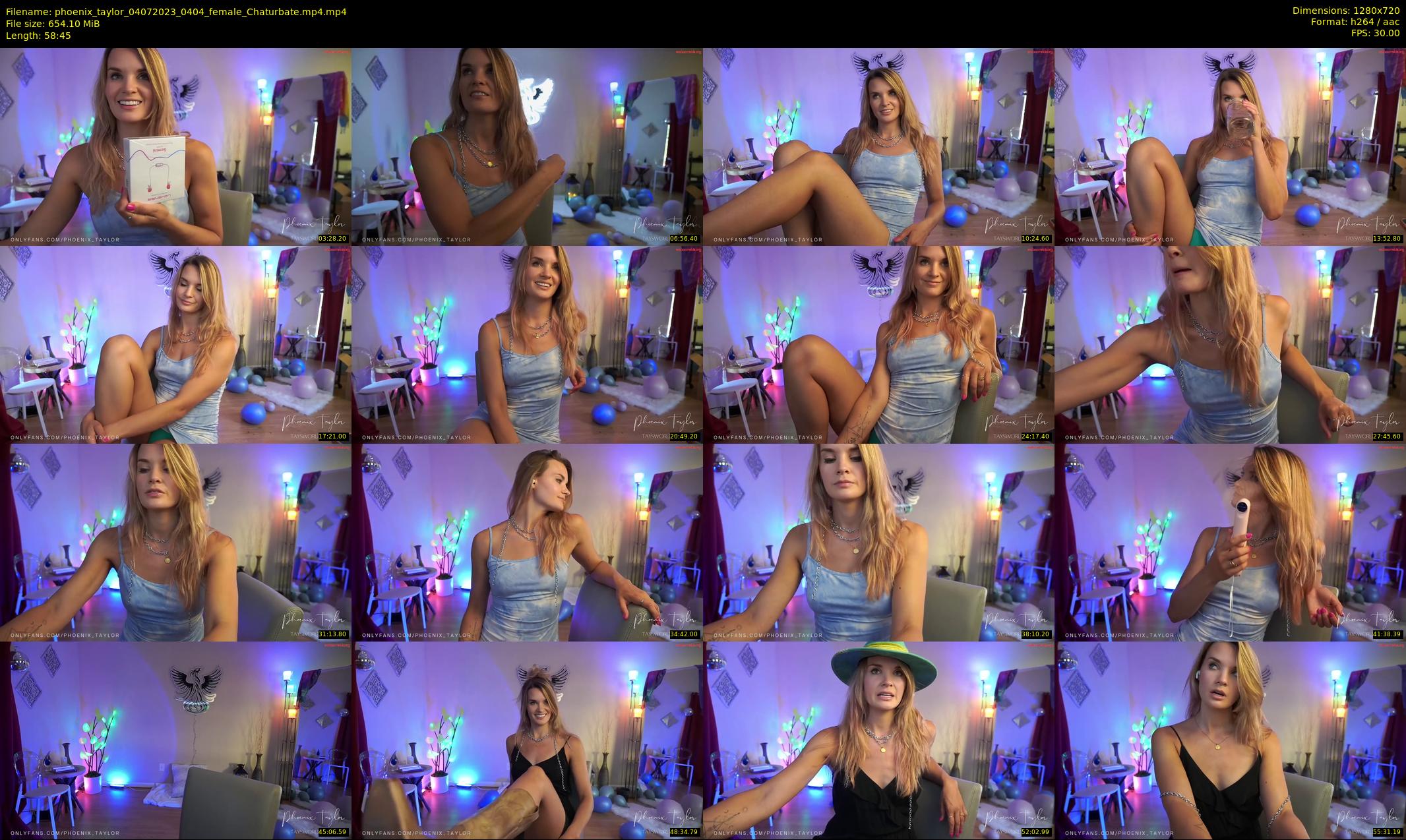 phoenix_taylor — 59 minute Chaturbate female cam show recording, 720p, Jul 4, 2023