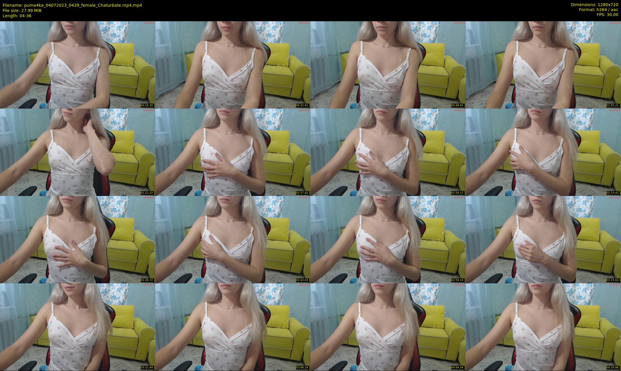 puma4ka — 5 minute Chaturbate female cam show recording, 720p, Jul 4, 2023