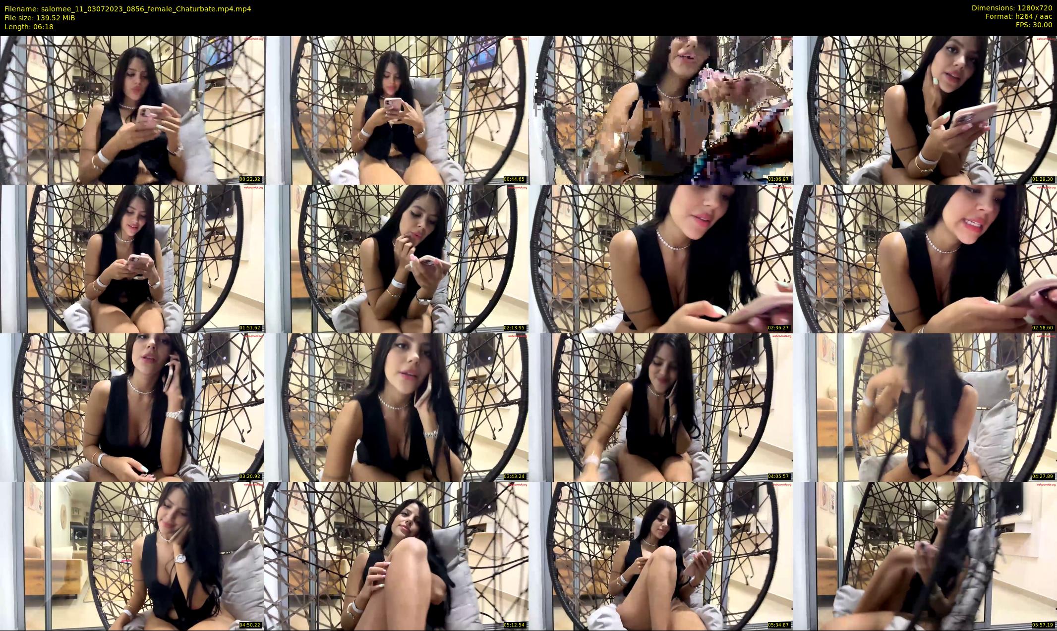 salomee_11 — 7 minute Chaturbate female cam show recording, 720p, Jul 3, 2023
