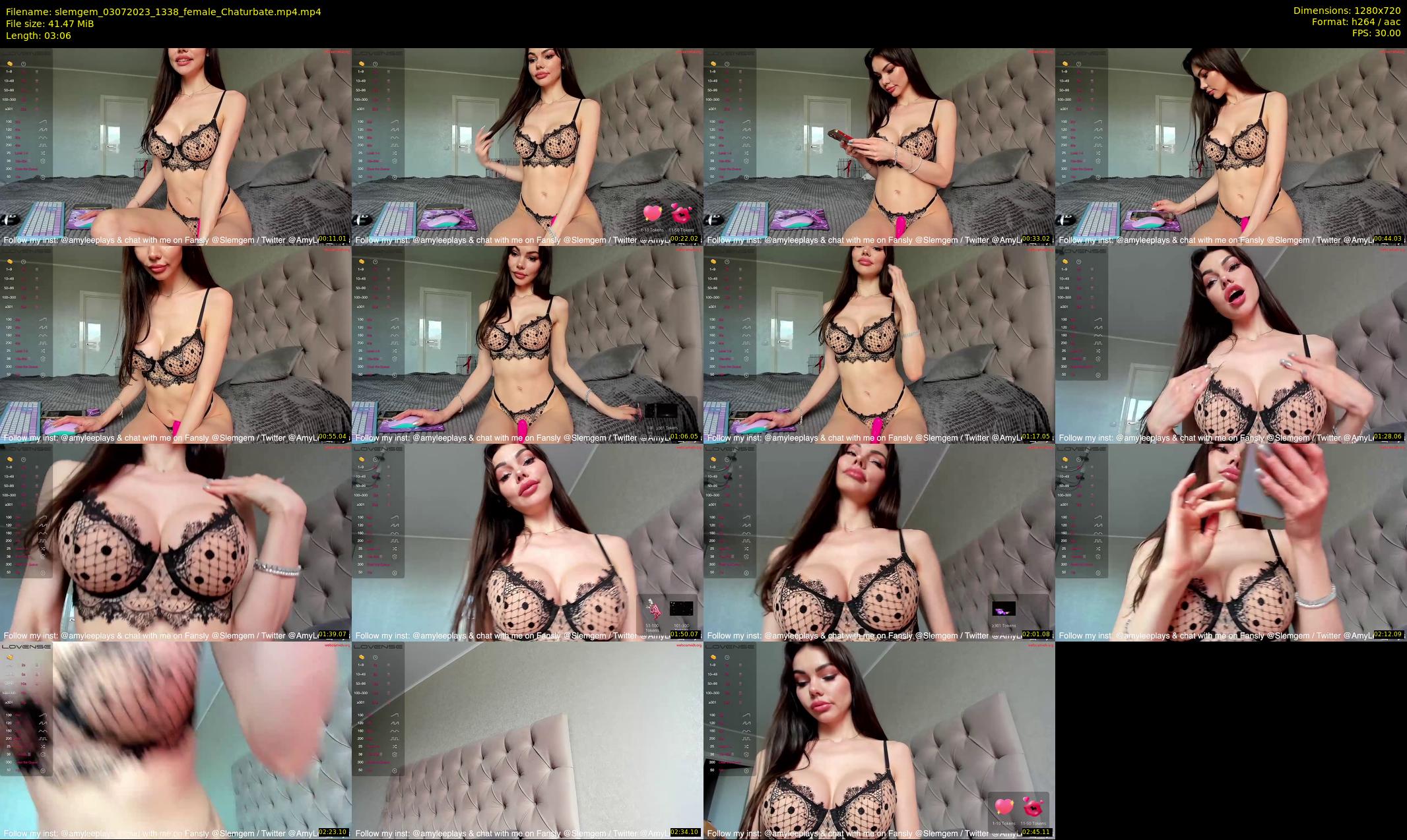 slemgem — 4 minute Chaturbate couple cam show recording, 720p, Jul 3, 2023