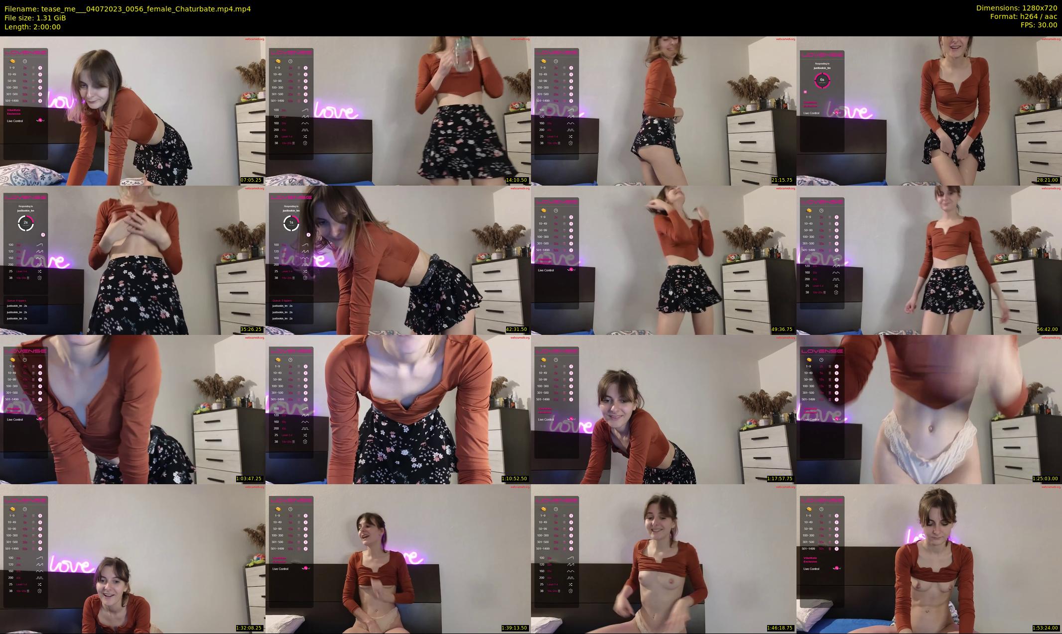 tease_me__ — 120 minute Chaturbate female cam show recording, 720p, Jul 4, 2023
