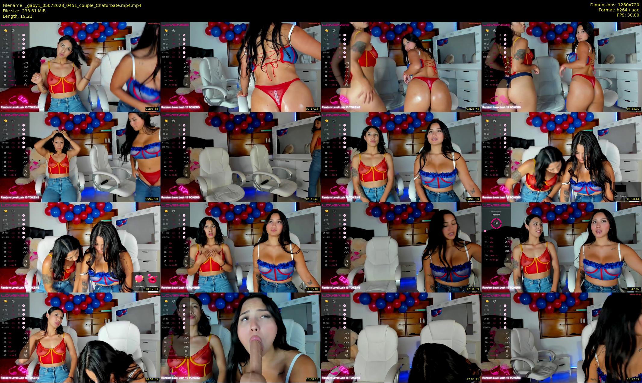 _gaby1 — 20 minute Chaturbate female cam show recording, 720p, Jul 5, 2023