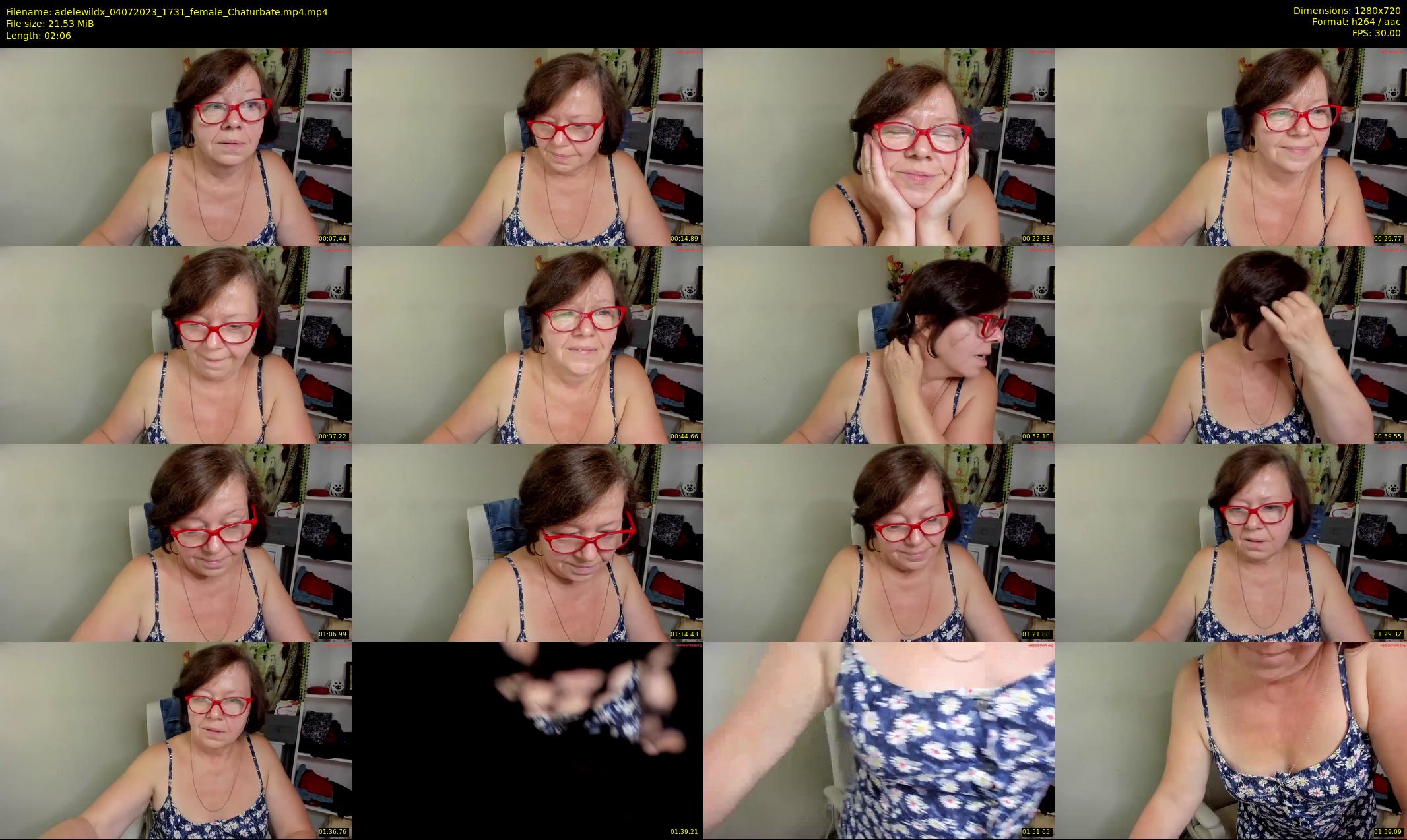 adelewildx — 3 minute Chaturbate female cam show recording, 720p, Jul 4, 2023