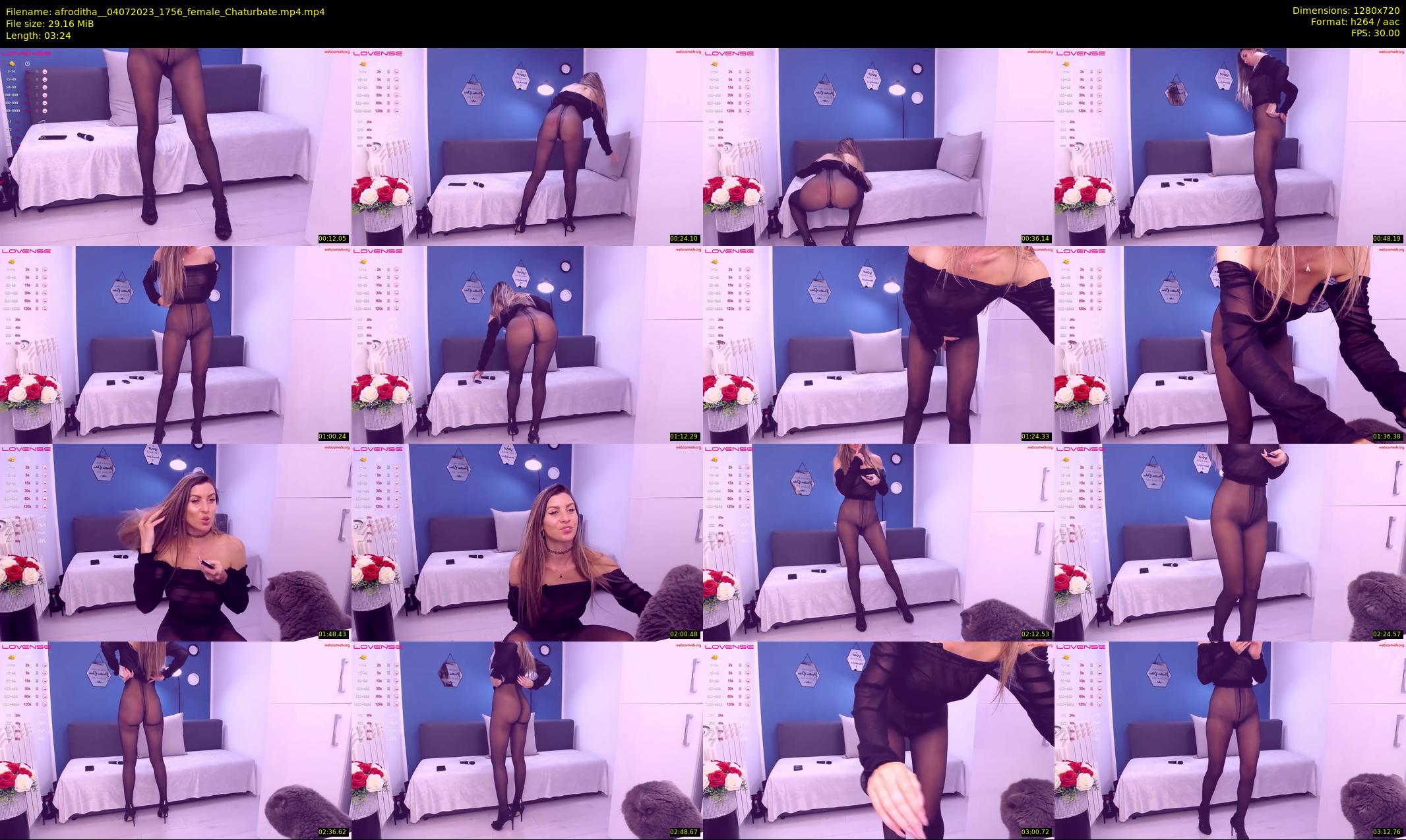 afroditha_ — 4 minute Chaturbate female cam show recording, 720p, Jul 4, 2023