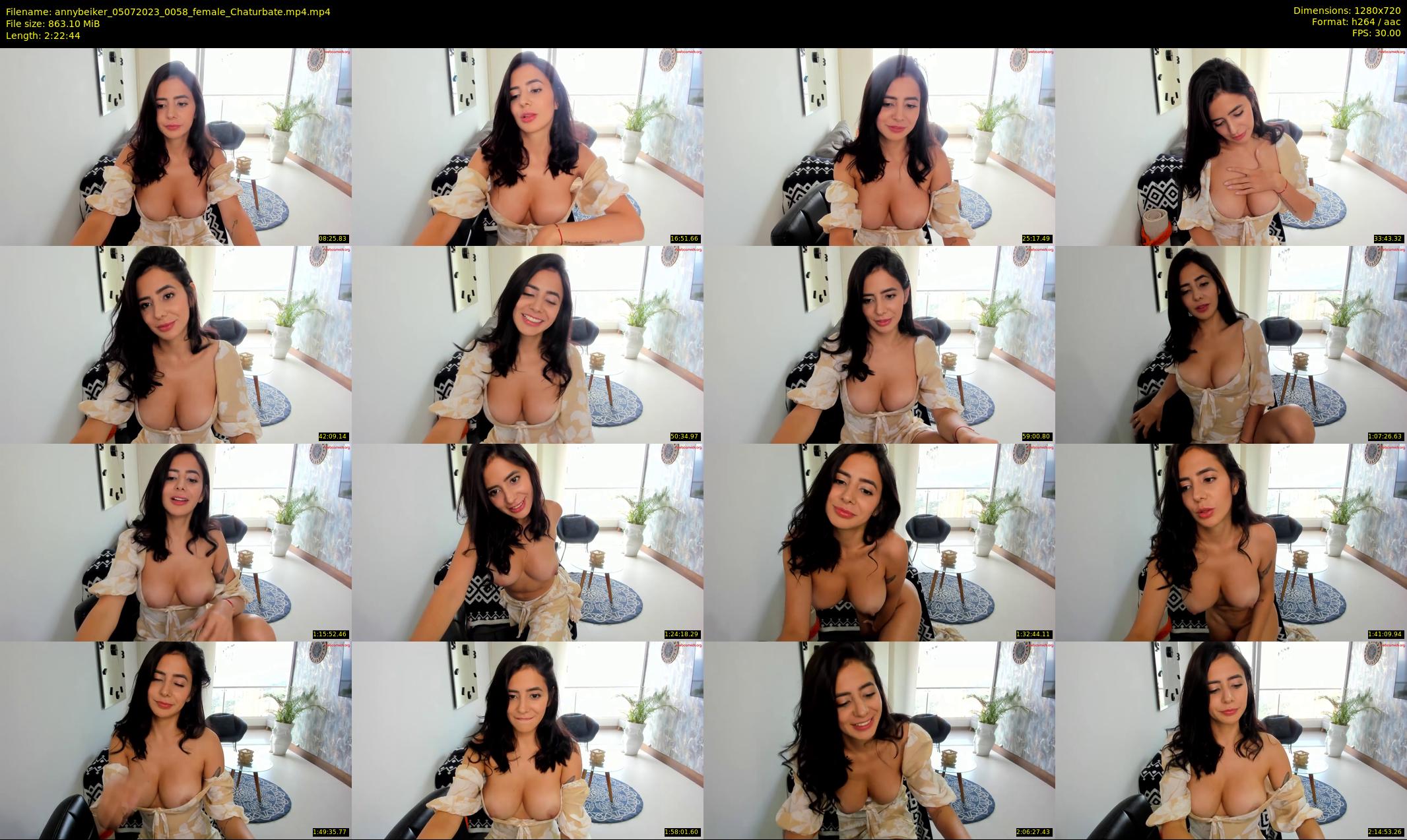 annybeiker — 143 minute Chaturbate female cam show recording, 720p, Jul 5, 2023