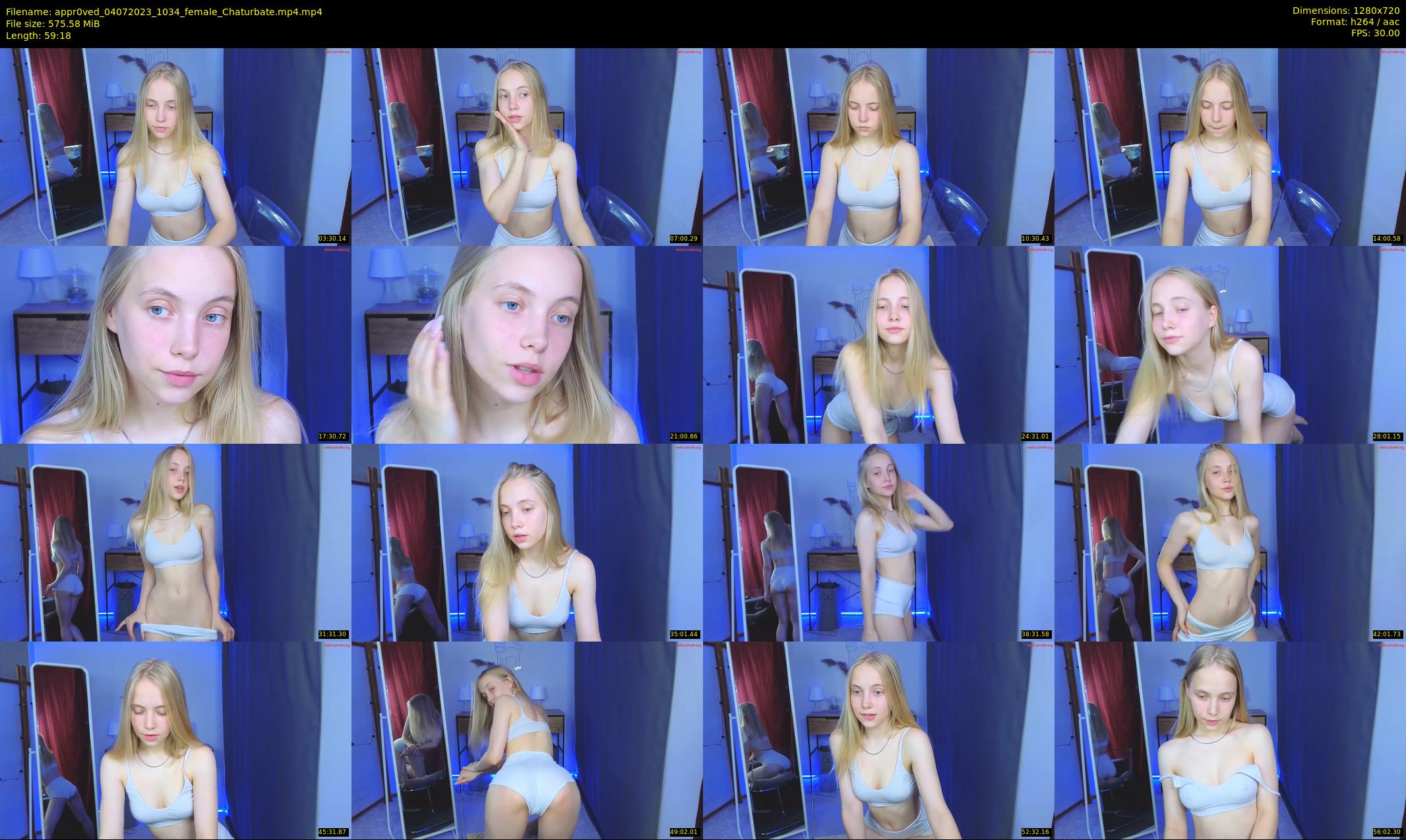 appr0ved — 60 minute Chaturbate female cam show recording, 720p, Jul 4, 2023
