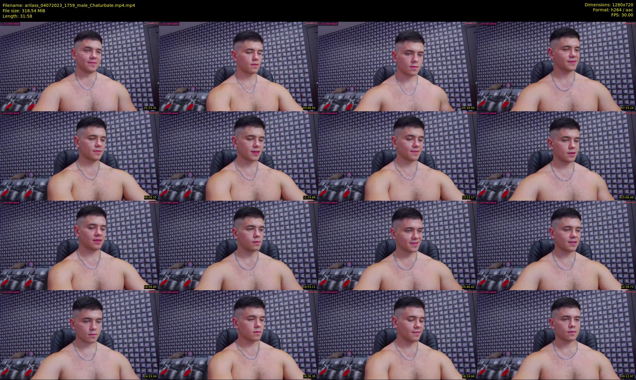 arilass — 32 minute Chaturbate male cam show recording, 720p, Jul 4, 2023