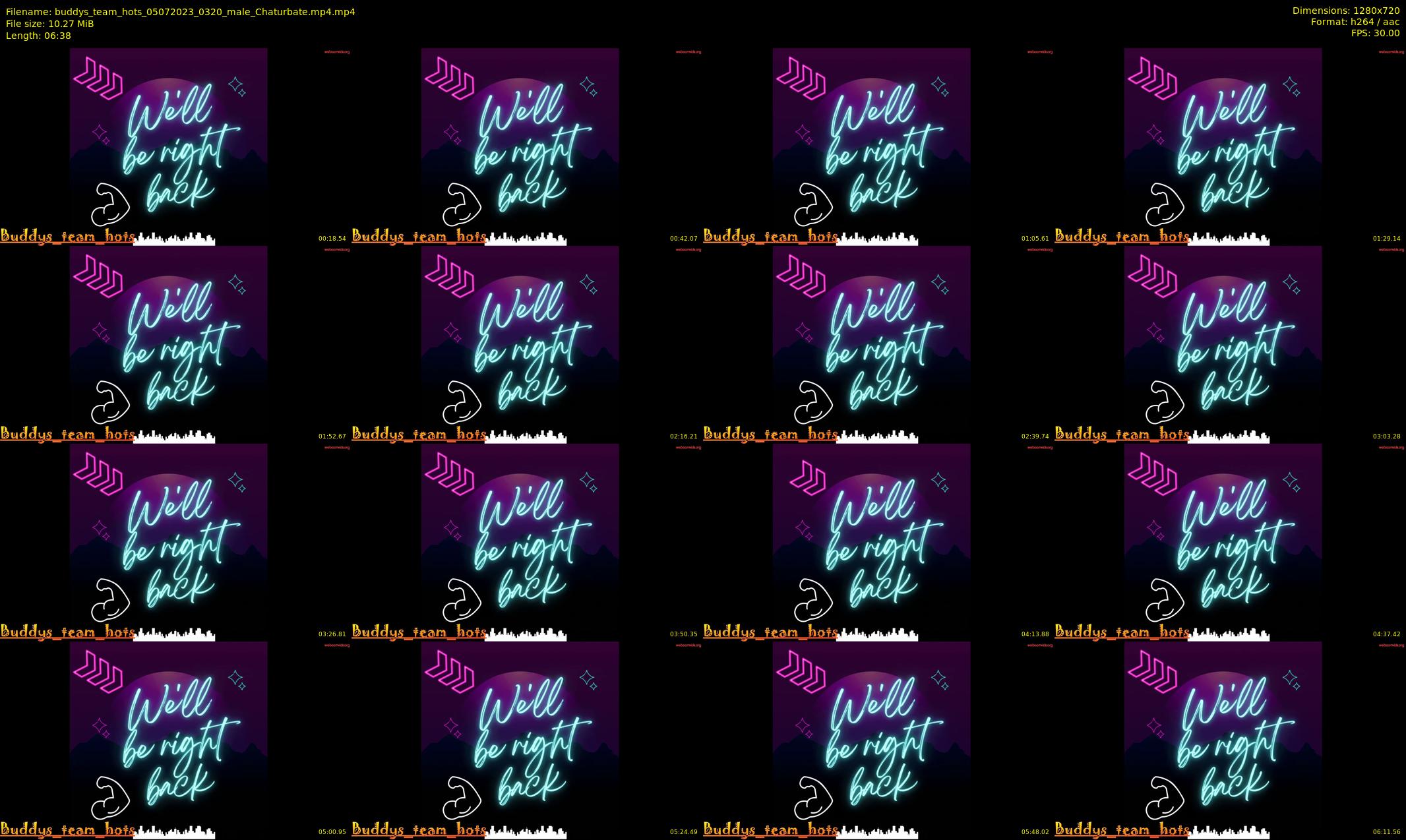 buddys_team_hots — 7 minute Chaturbate couple cam show recording, 720p, Jul 5, 2023