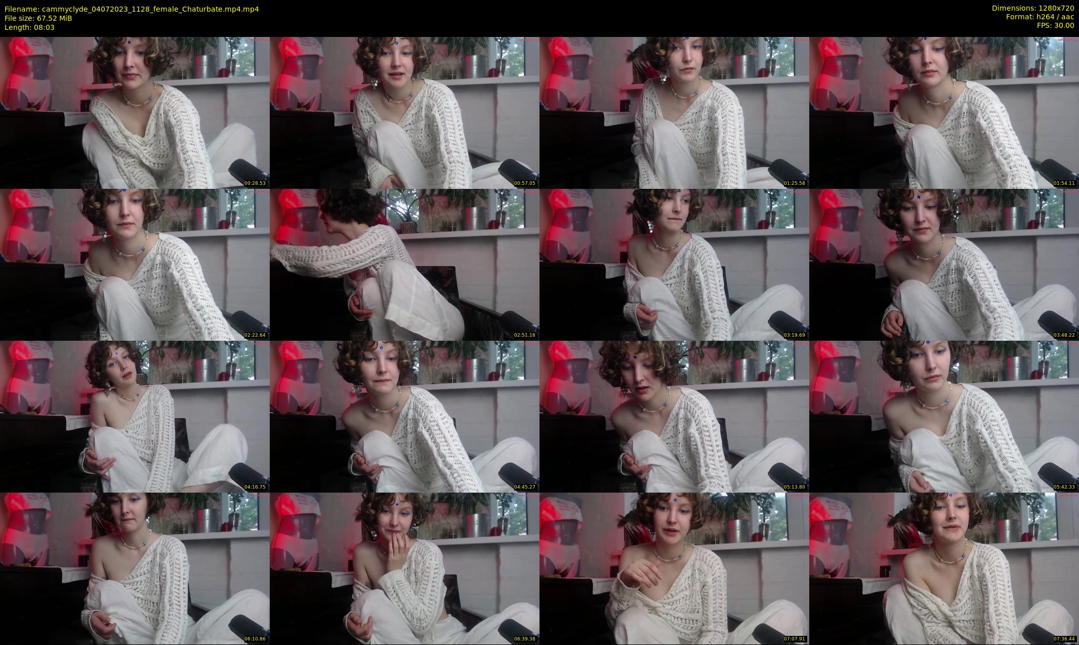 cammyclyde — 9 minute Chaturbate female cam show recording, 720p, Jul 4, 2023