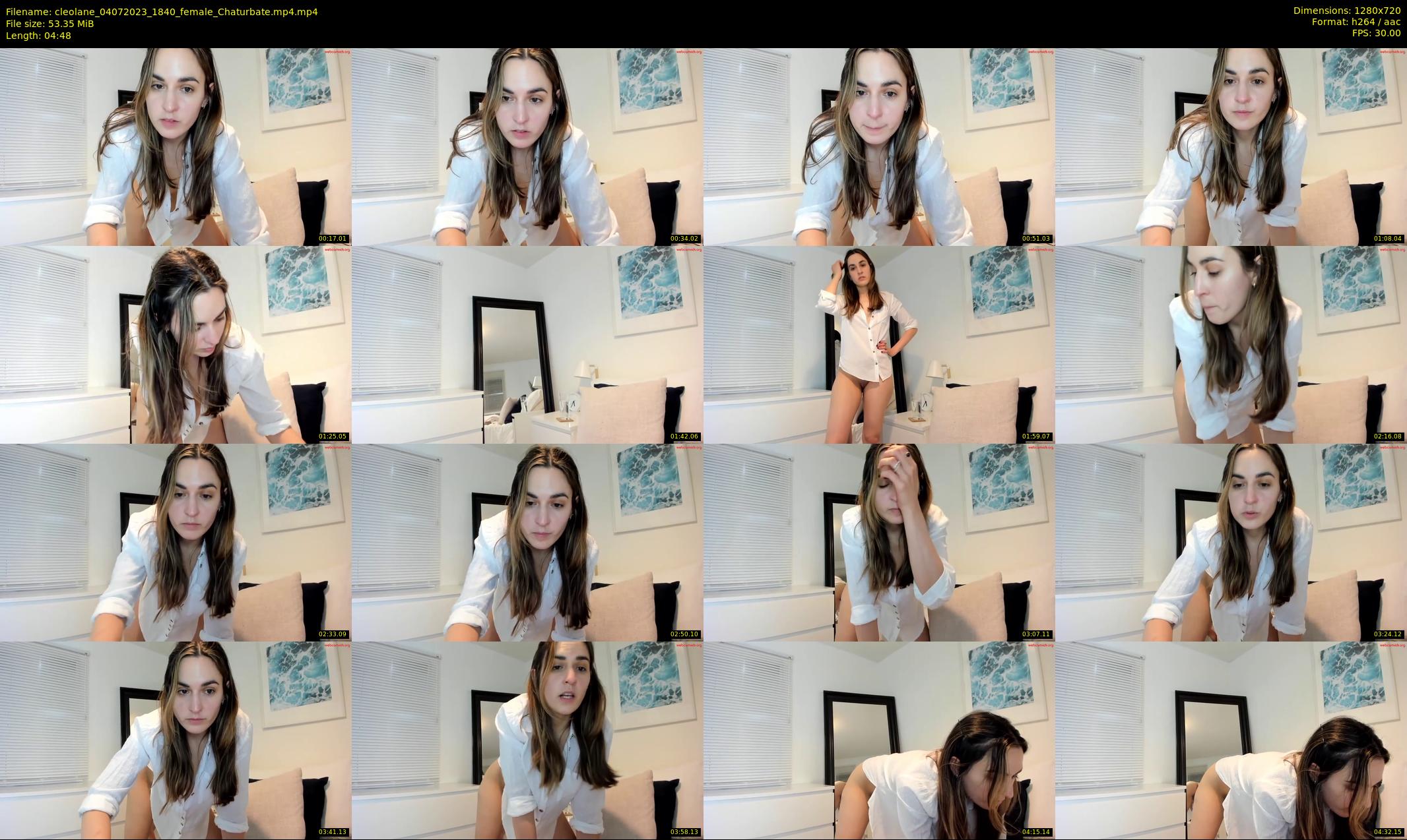 cleolane — 5 minute Chaturbate female cam show recording, 720p, Jul 4, 2023