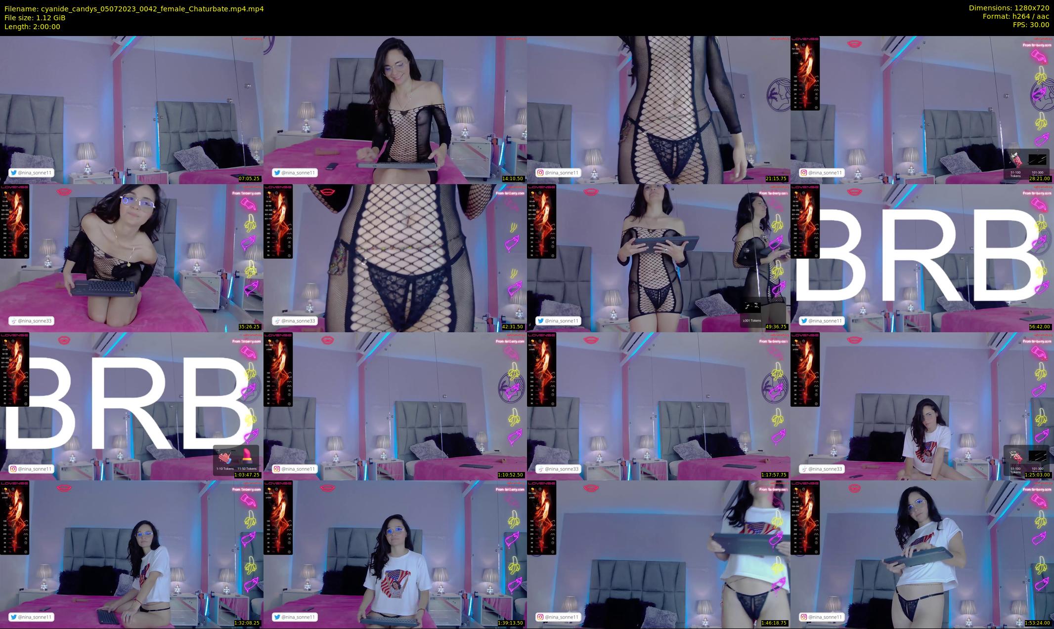 cyanide_candys — 120 minute Chaturbate female cam show recording, 720p, Jul 5, 2023