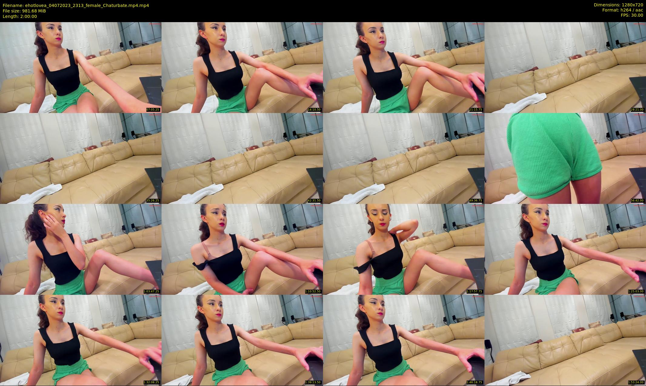 ehotlovea — 120 minute Chaturbate female cam show recording, 720p, Jul 4, 2023