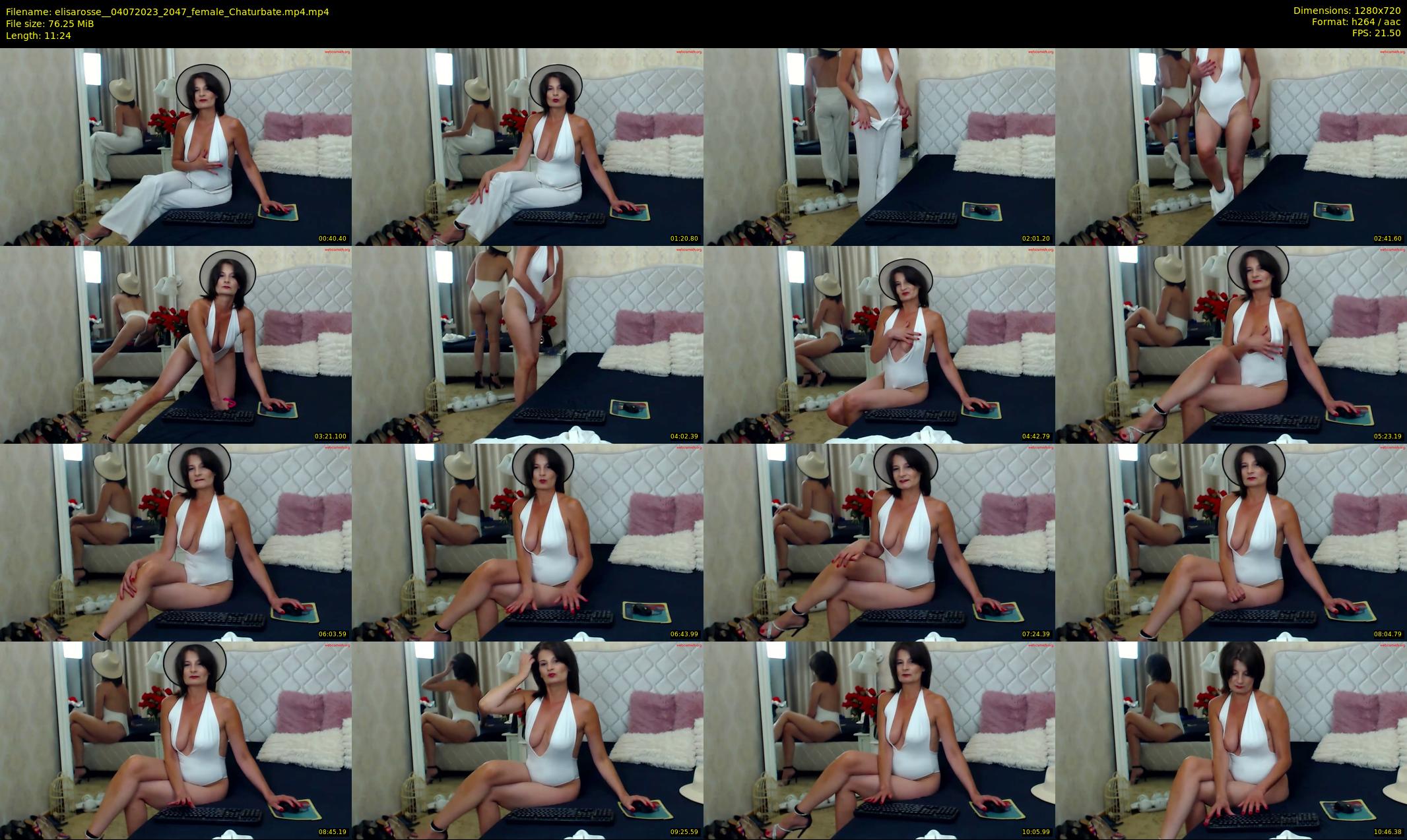 elisarosse_ — 12 minute Chaturbate female cam show recording, 720p, Jul 4, 2023