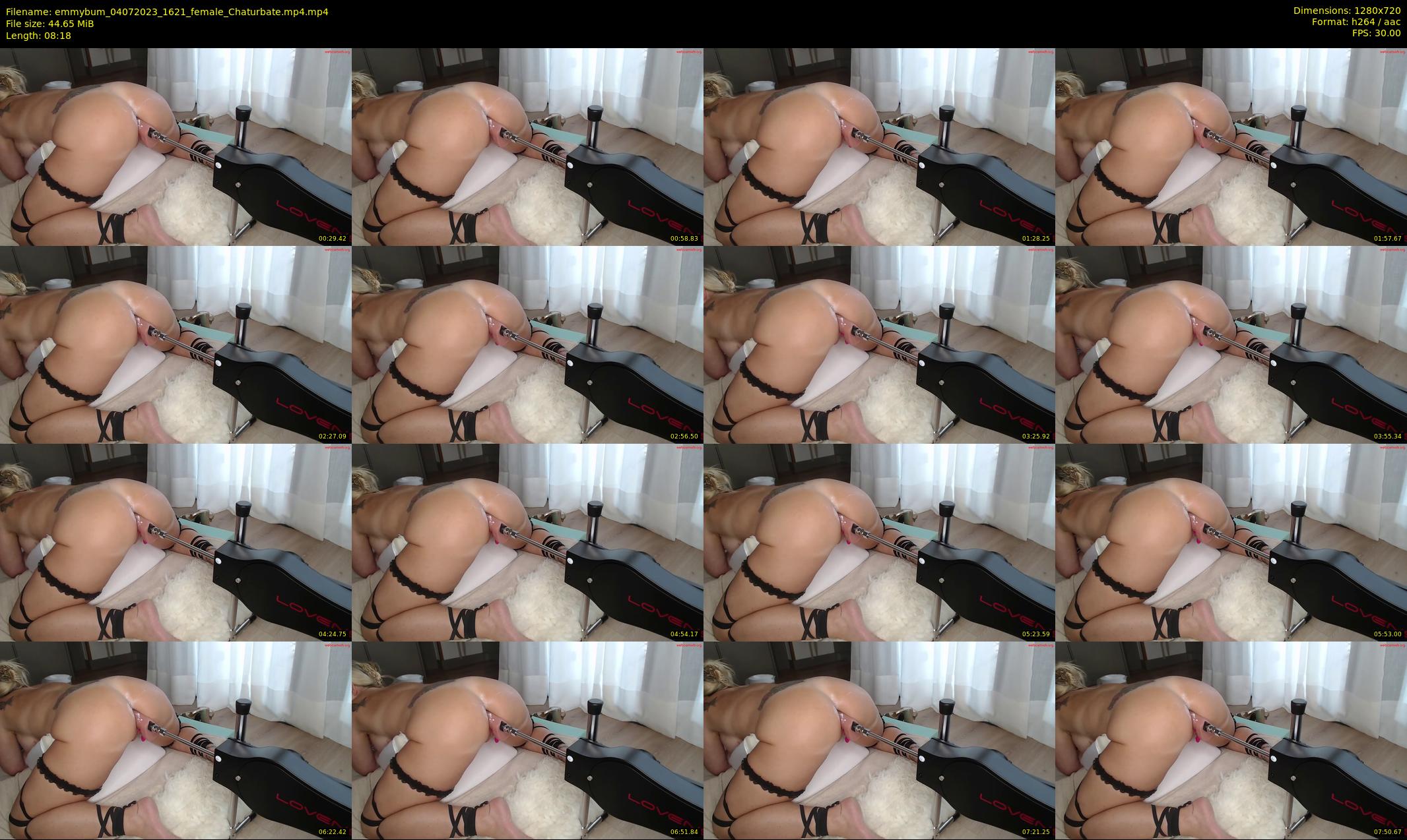 emmybum — 9 minute Chaturbate female cam show recording, 720p, Jul 4, 2023