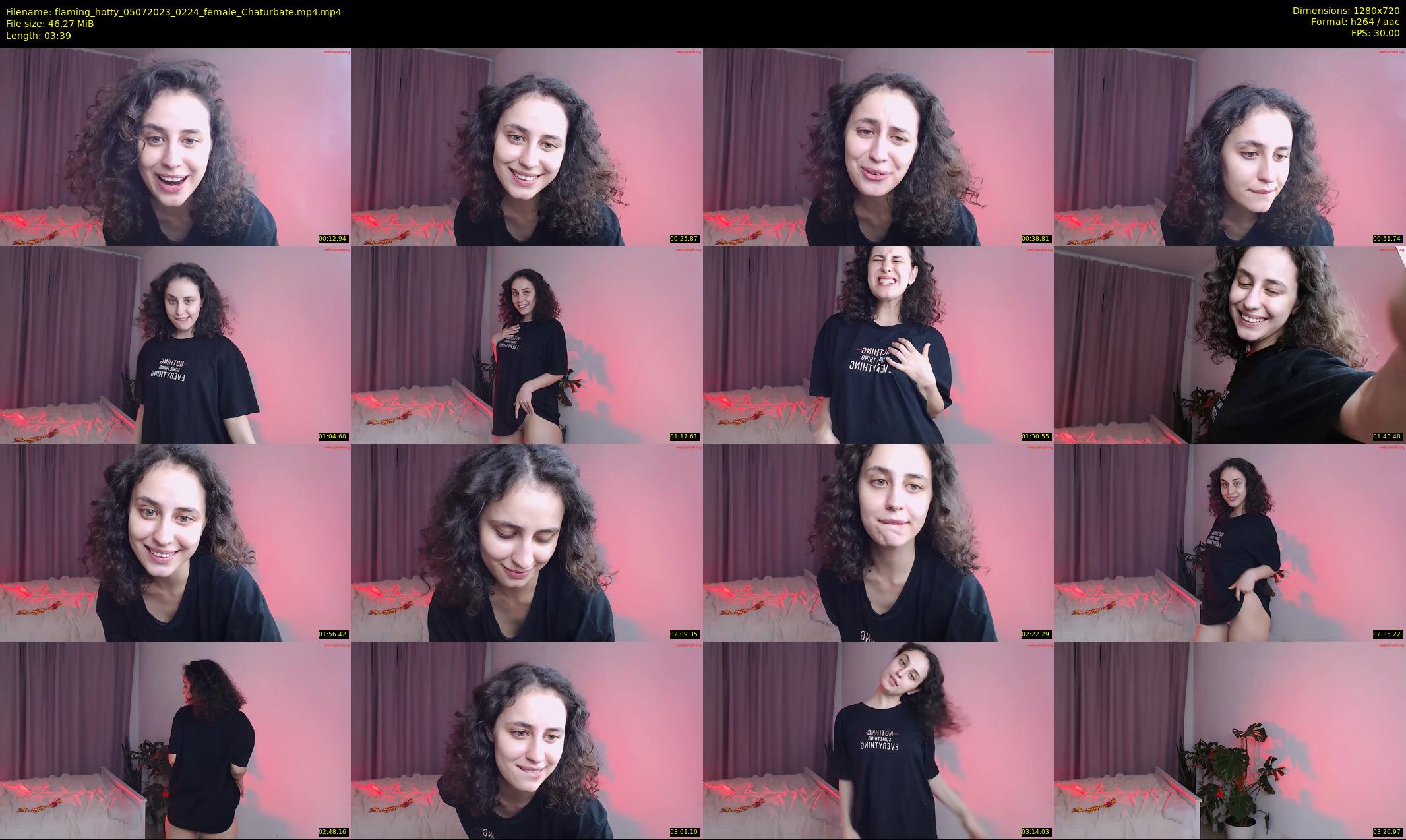 flaming_hotty — 4 minute Chaturbate female cam show recording, 720p, Jul 5, 2023