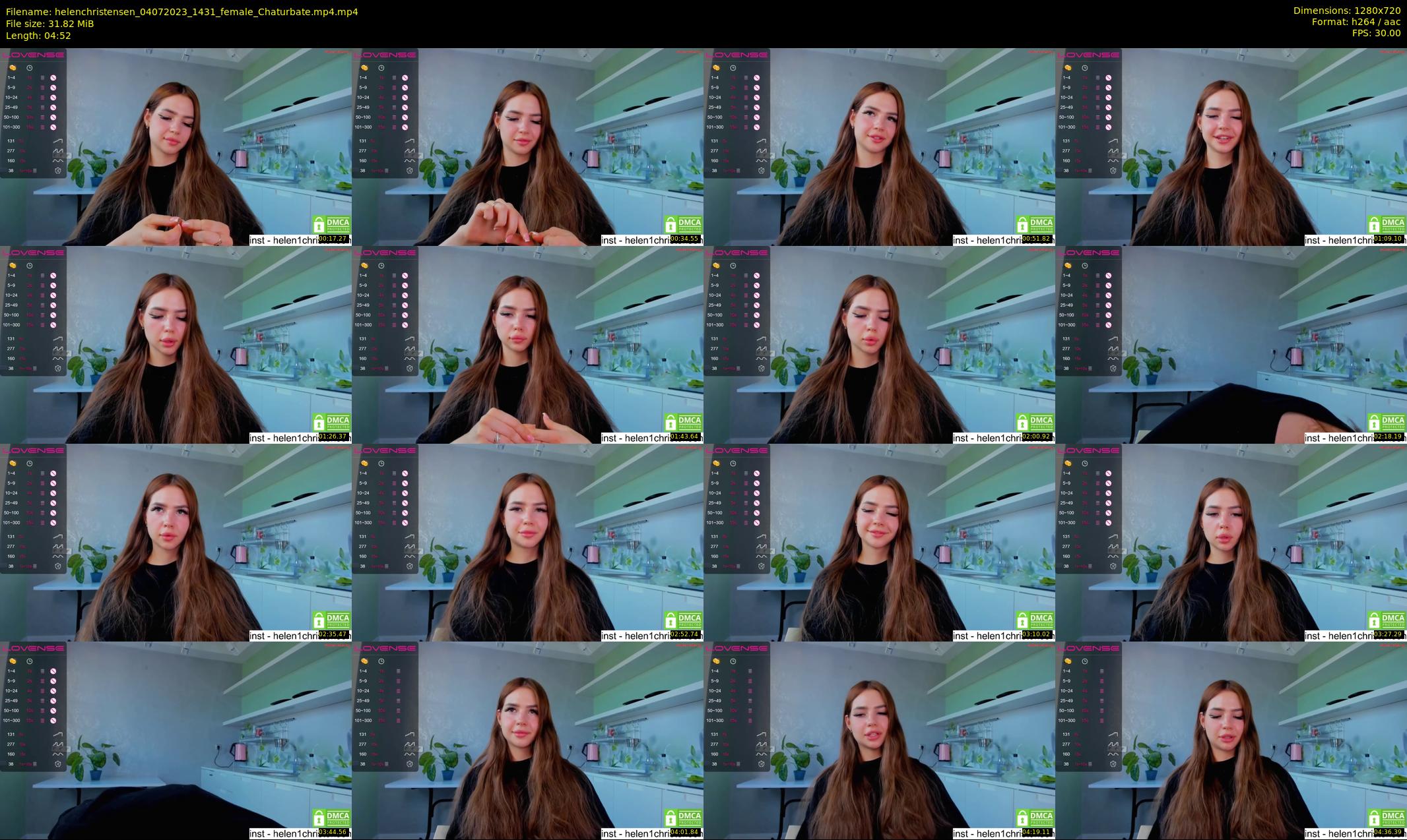 helenchristensen — 5 minute Chaturbate female cam show recording, 720p, Jul 4, 2023