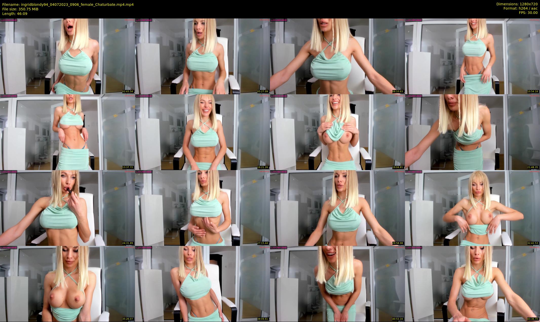 ingridblondy94 — 47 minute Chaturbate female cam show recording, 720p, Jul 4, 2023