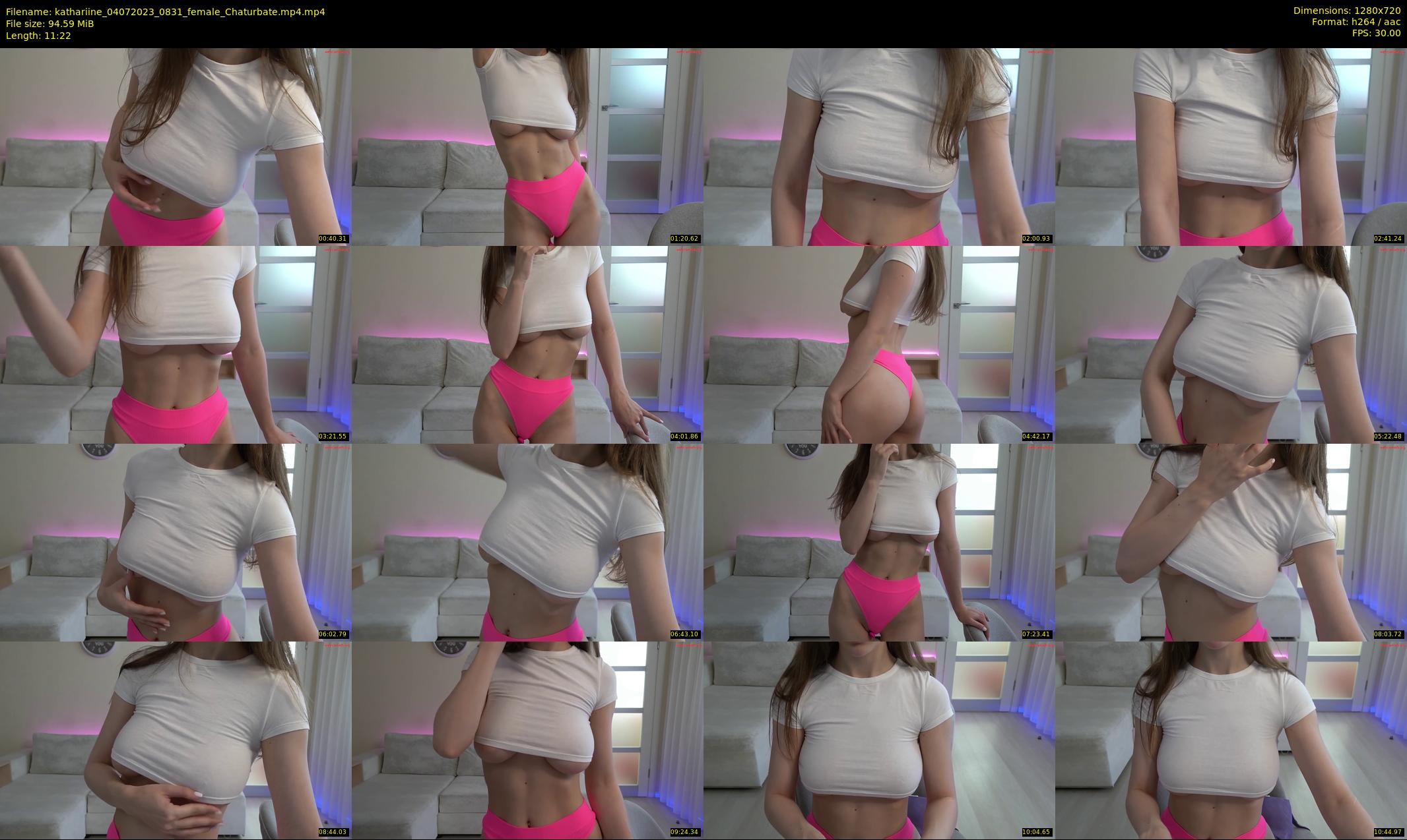kathariine — 12 minute Chaturbate female cam show recording, 720p, Jul 4, 2023