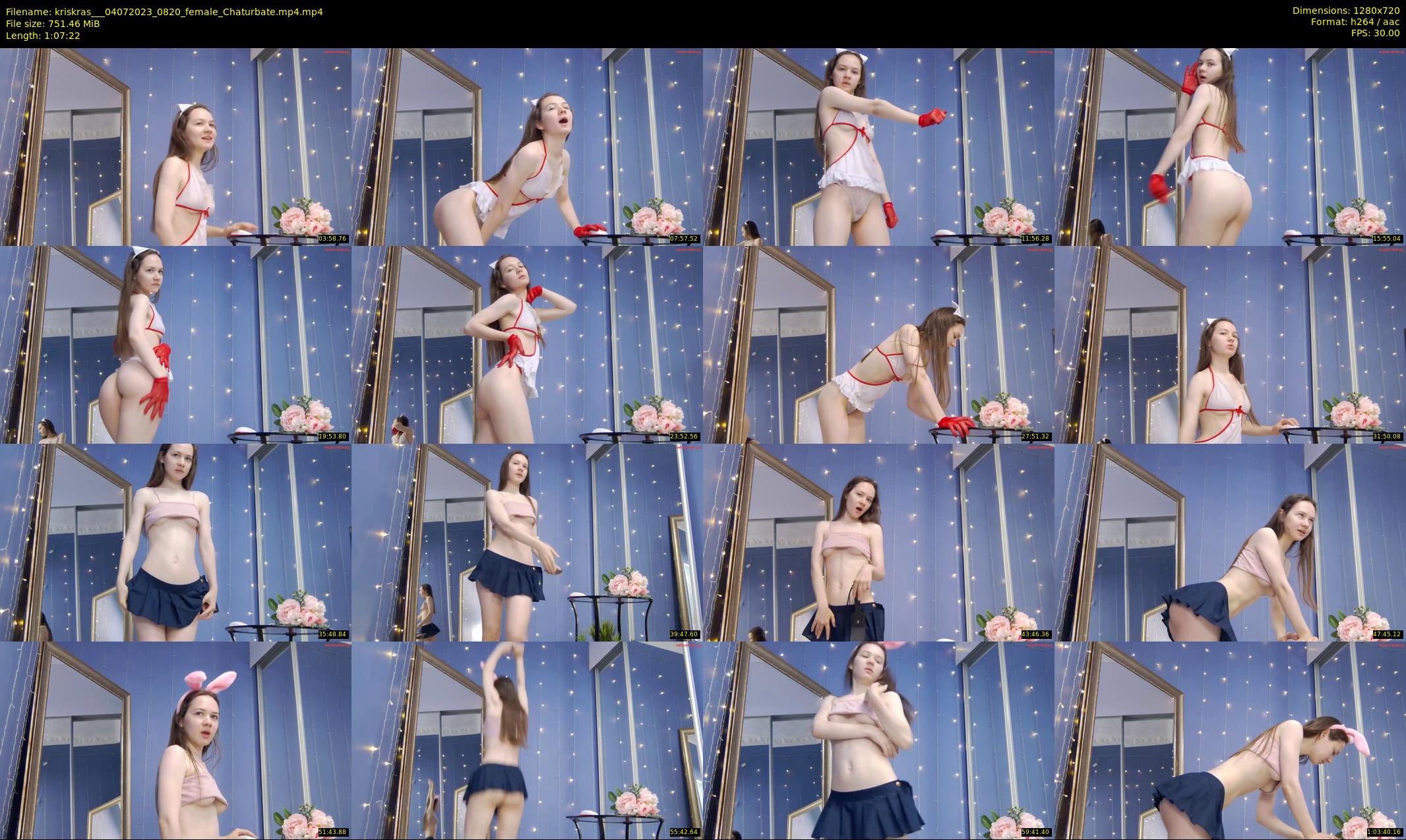 kriskras__ — 68 minute Chaturbate female cam show recording, 720p, Jul 4, 2023