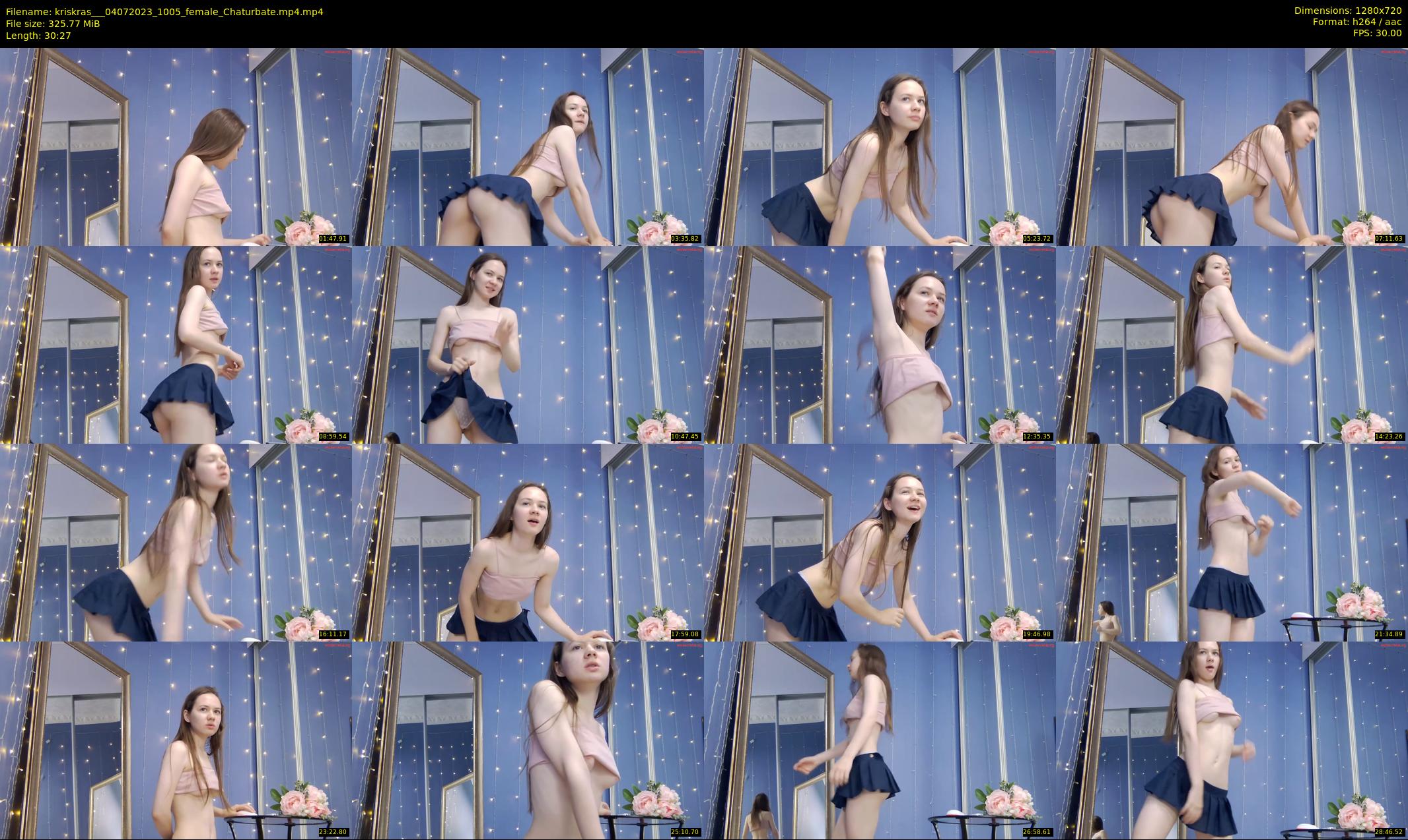 kriskras__ — 31 minute Chaturbate female cam show recording, 720p, Jul 4, 2023