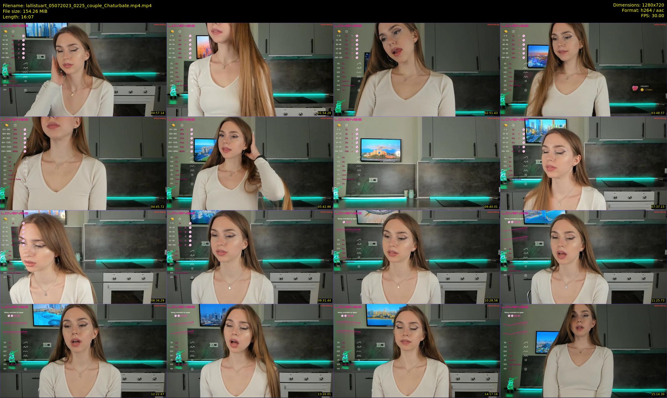 lallistuart — 17 minute Chaturbate female cam show recording, 720p, Jul 5, 2023