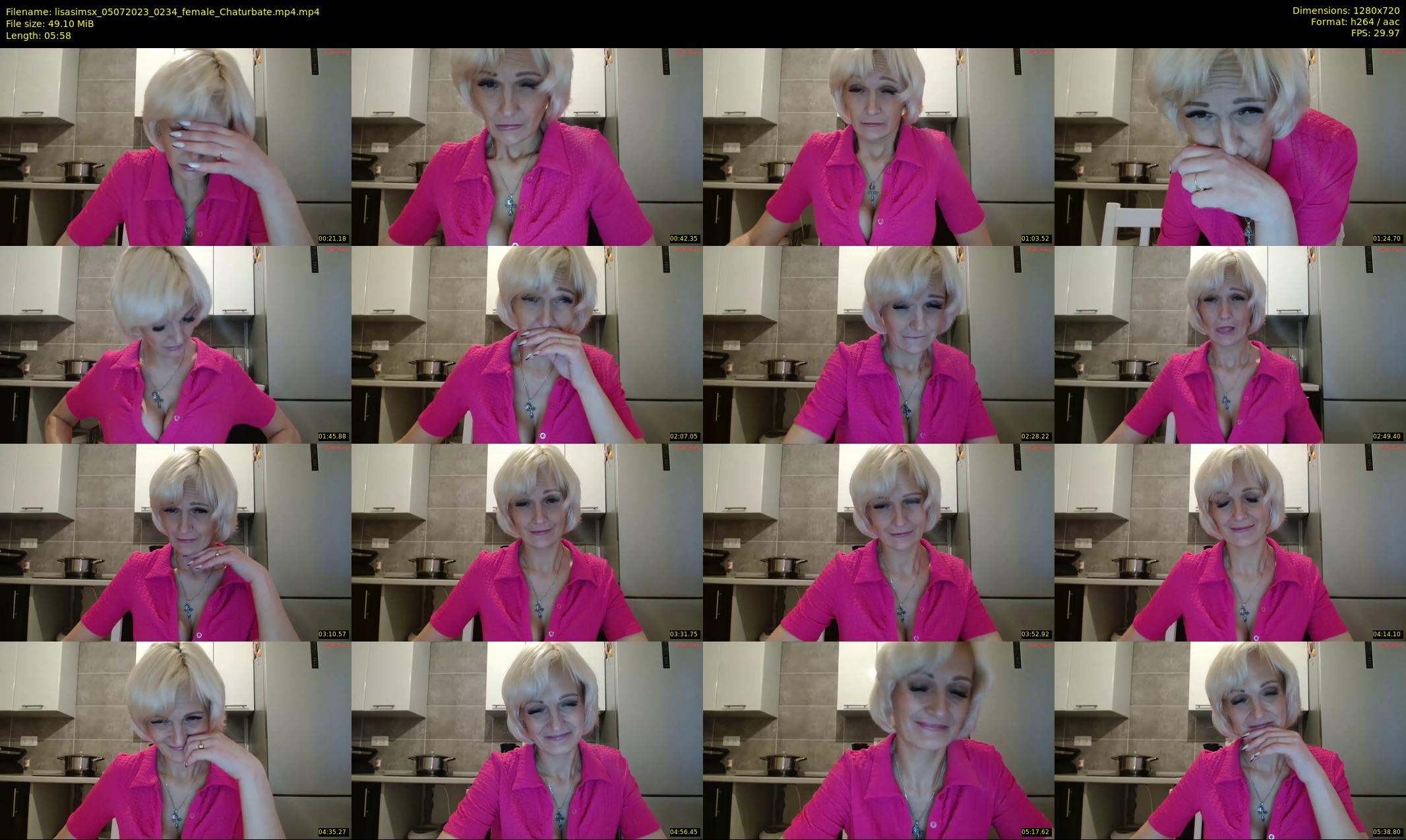 lisasimsx — 6 minute Chaturbate female cam show recording, 720p, Jul 5, 2023