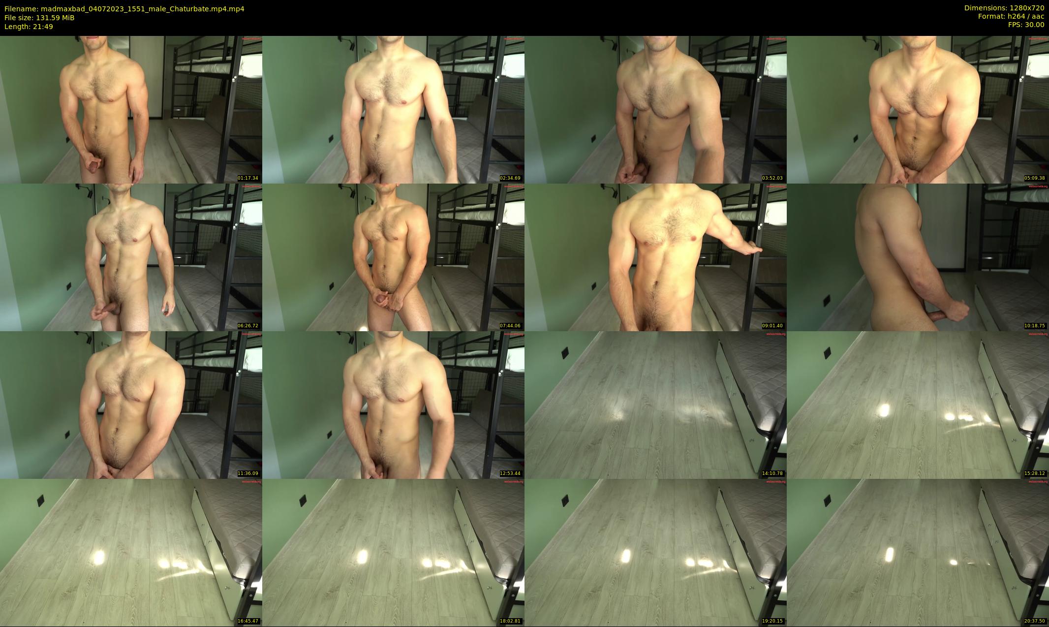 madmaxbad — 22 minute Chaturbate male cam show recording, 720p, Jul 4, 2023