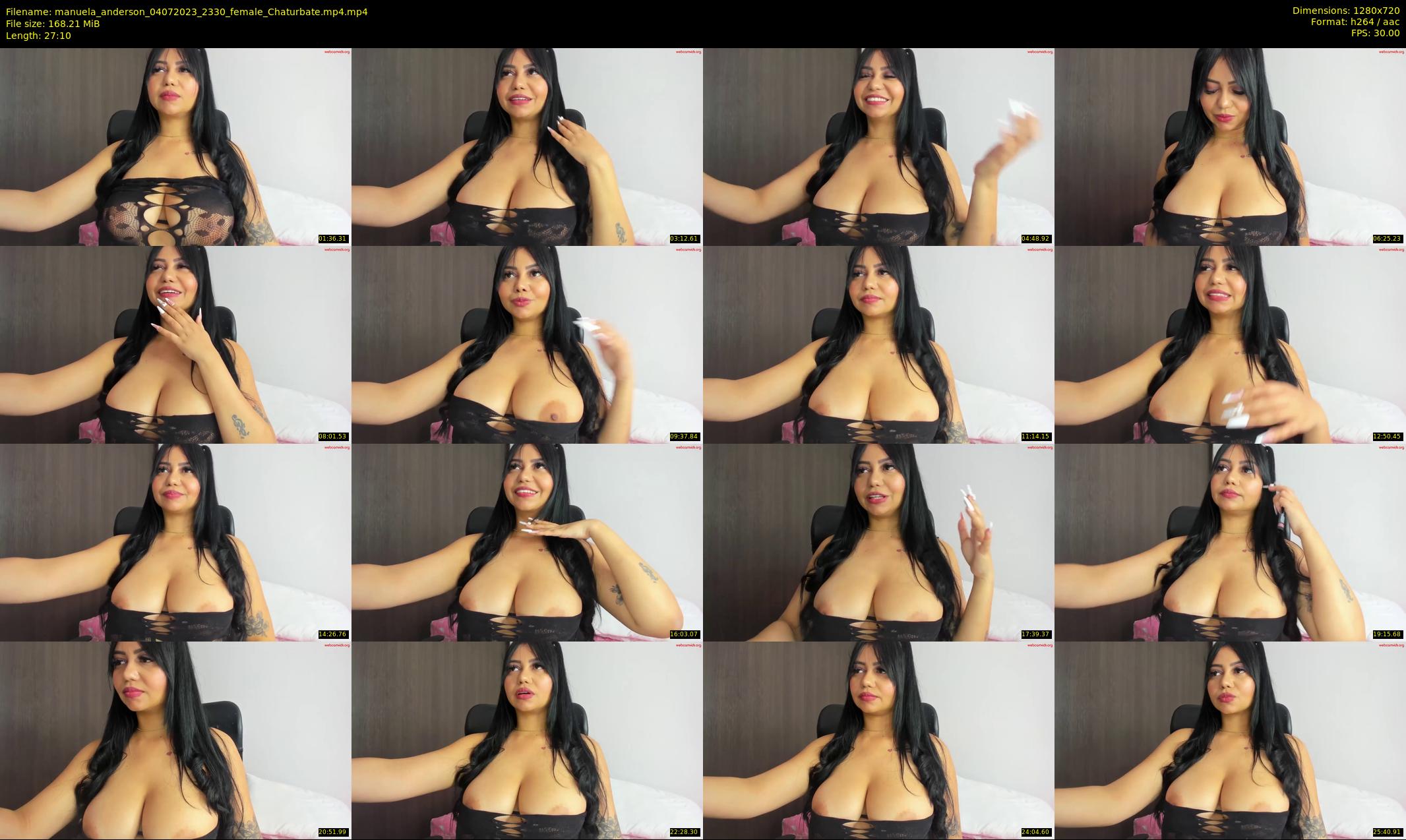 manuela_anderson — 28 minute Chaturbate female cam show recording, 720p, Jul 4, 2023