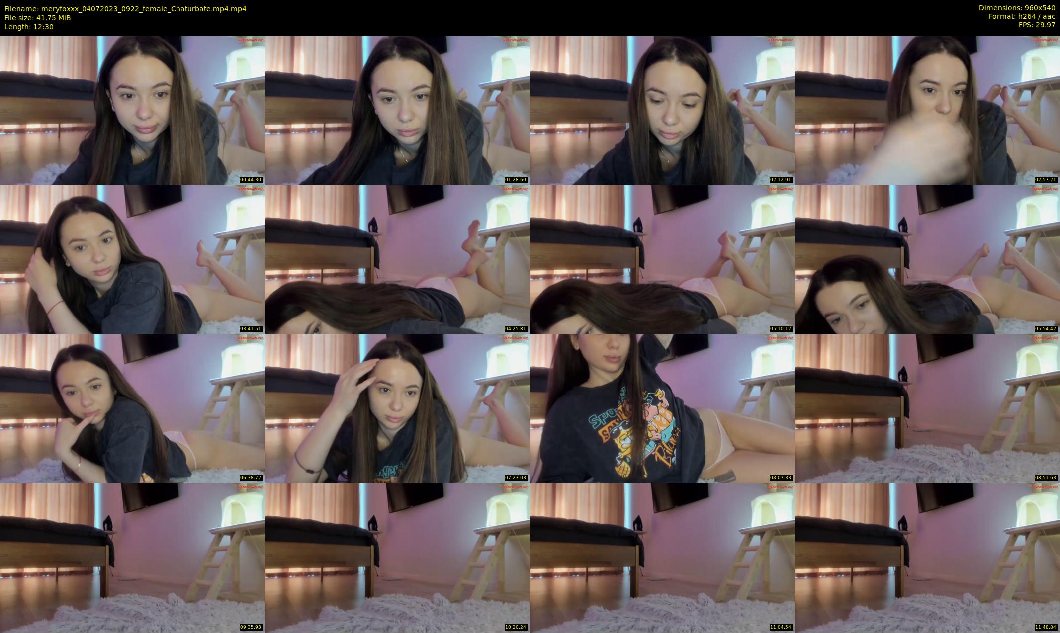 meryfoxxx — 13 minute Chaturbate female cam show recording, 480p, Jul 4, 2023