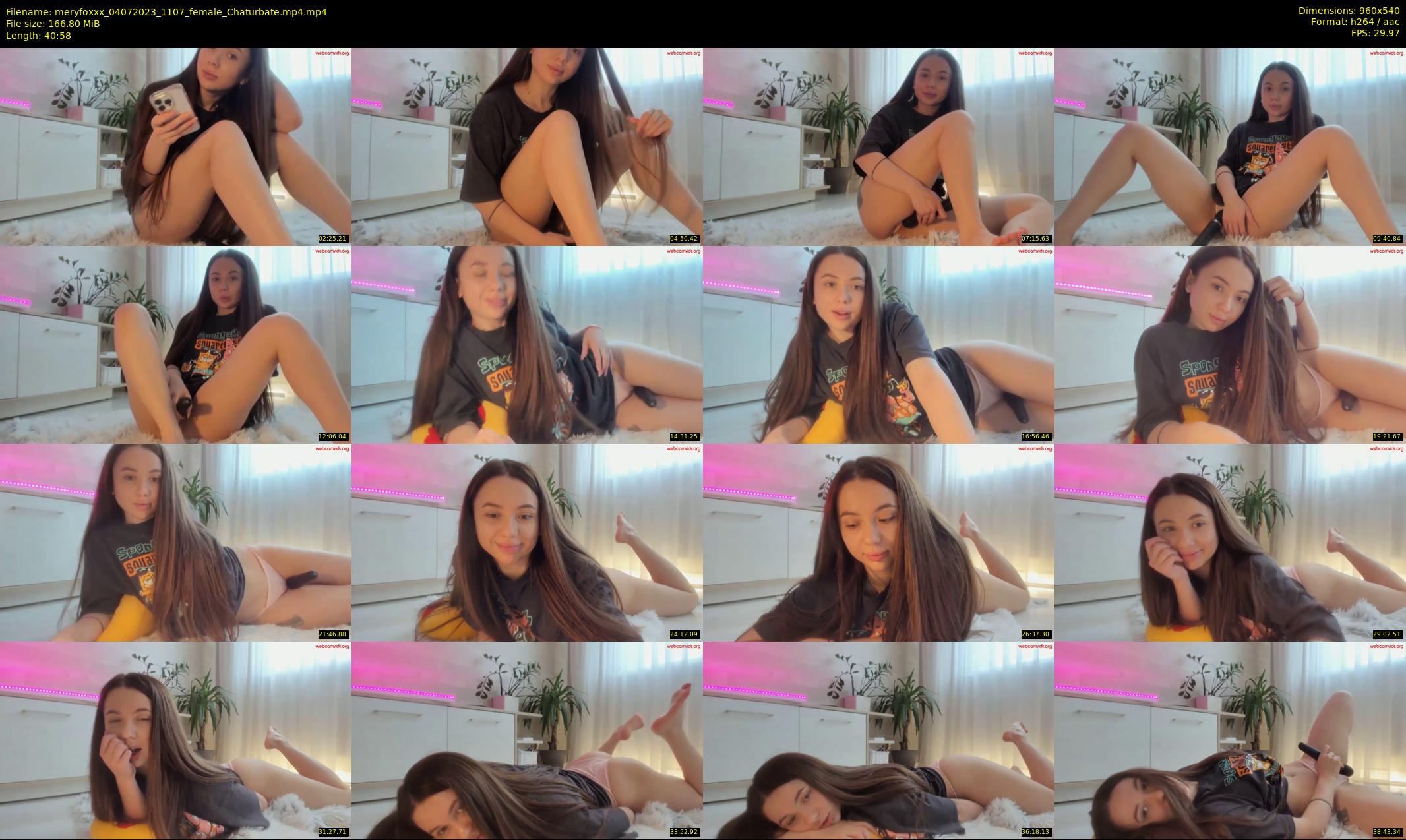 meryfoxxx — 41 minute Chaturbate female cam show recording, 480p, Jul 4, 2023