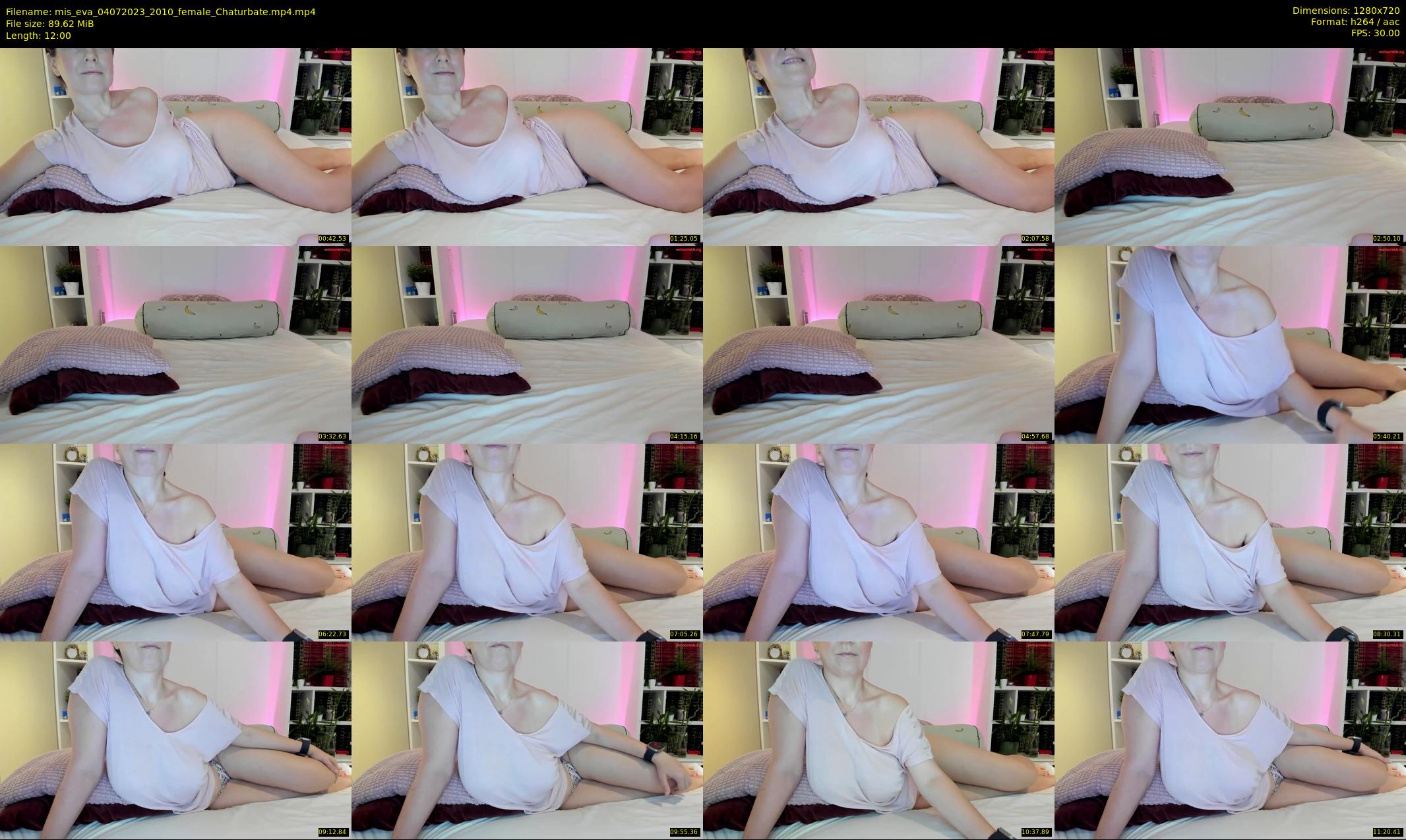 mis_eva — 12 minute Chaturbate female cam show recording, 720p, Jul 4, 2023