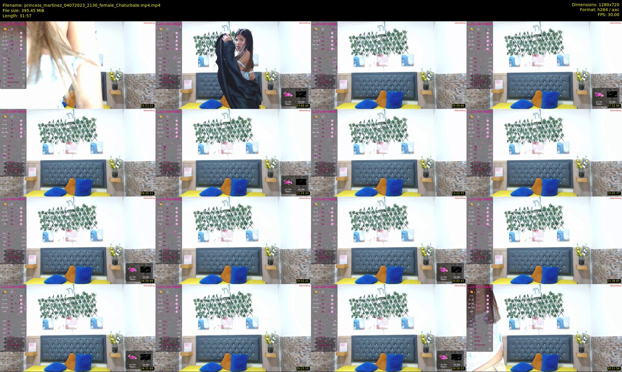 princess_martinez — 32 minute Chaturbate female cam show recording, 720p, Jul 4, 2023