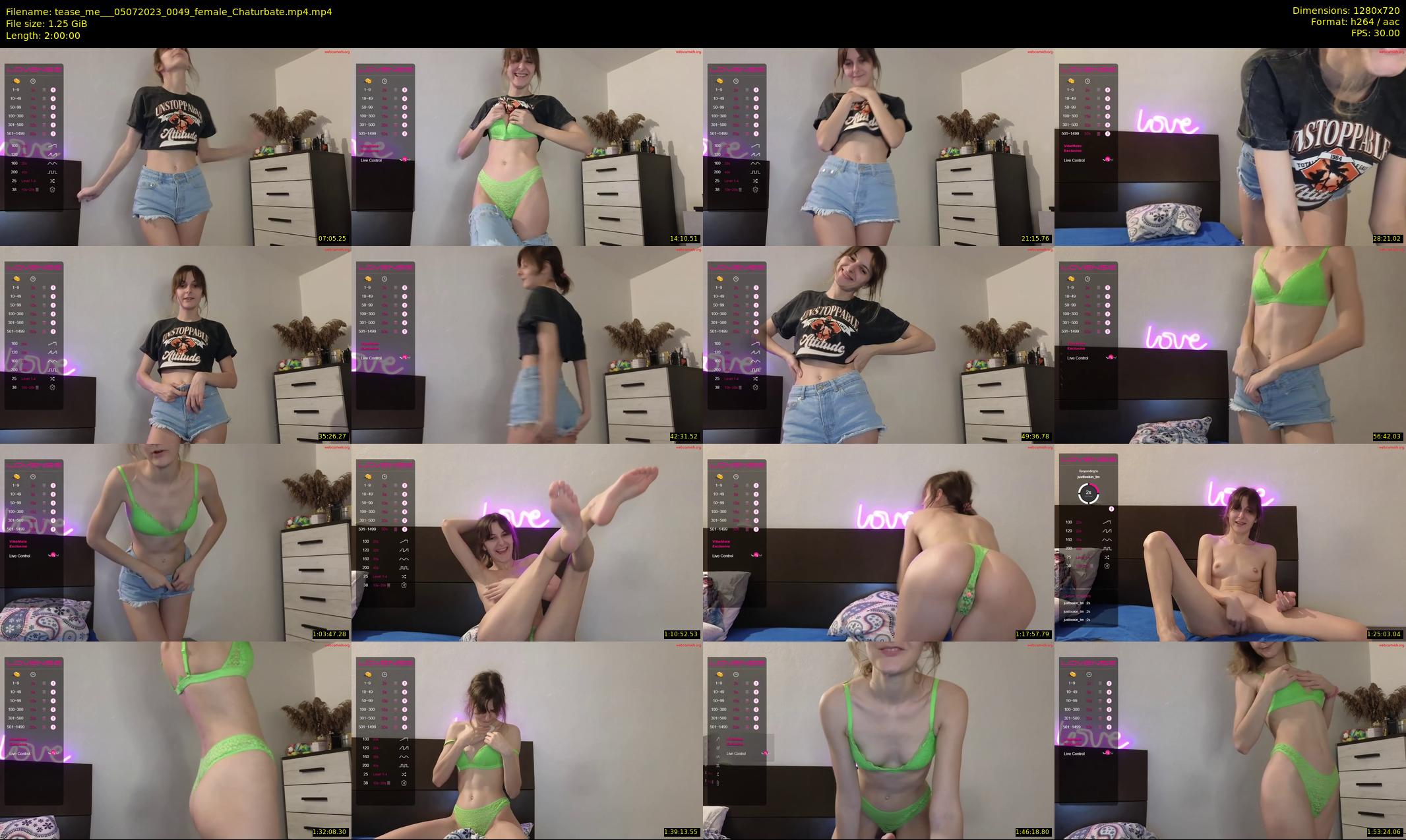tease_me__ — 120 minute Chaturbate female cam show recording, 720p, Jul 5, 2023